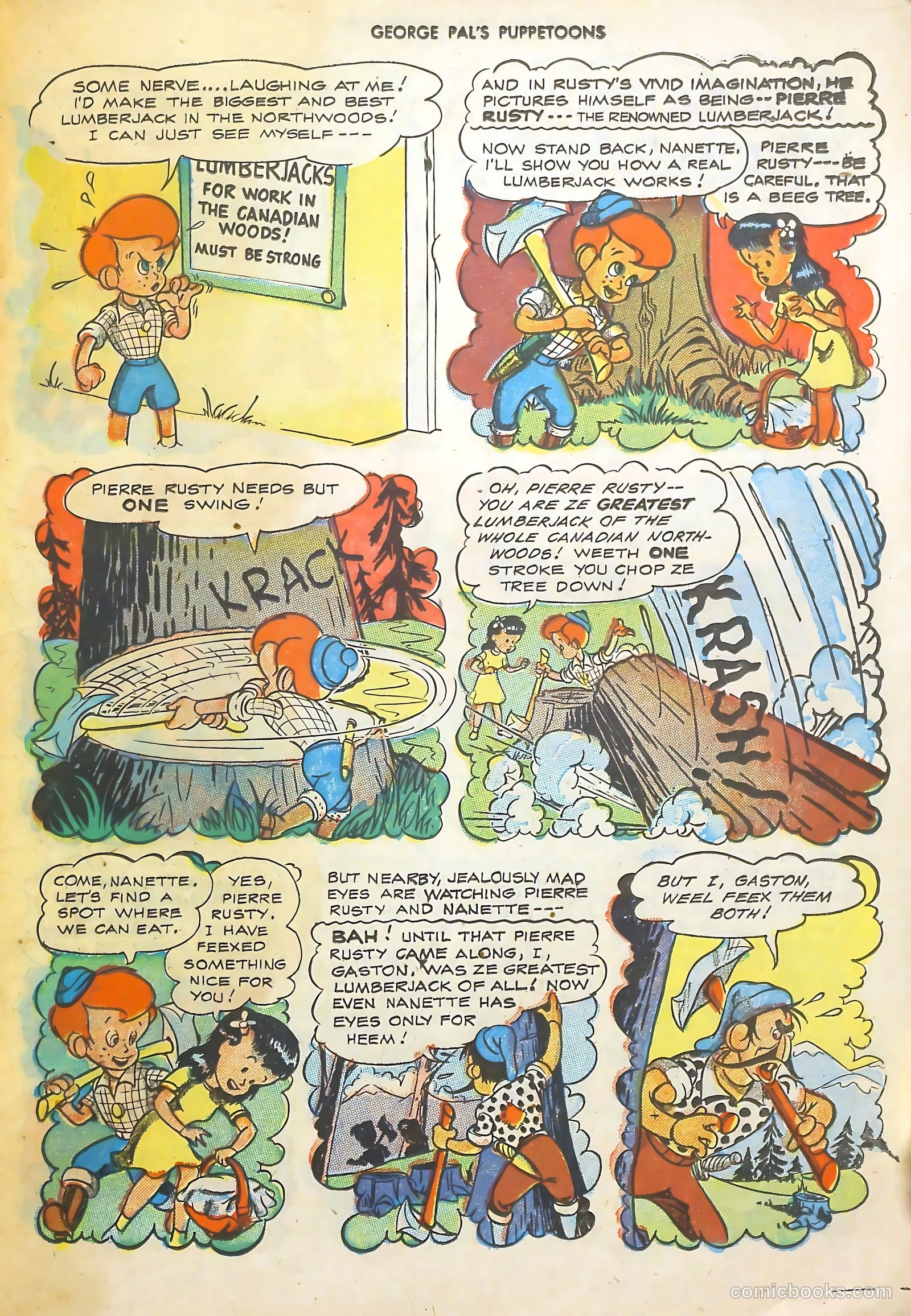 George Pal's Puppetoons #17 (1947) — page 23 of 36
