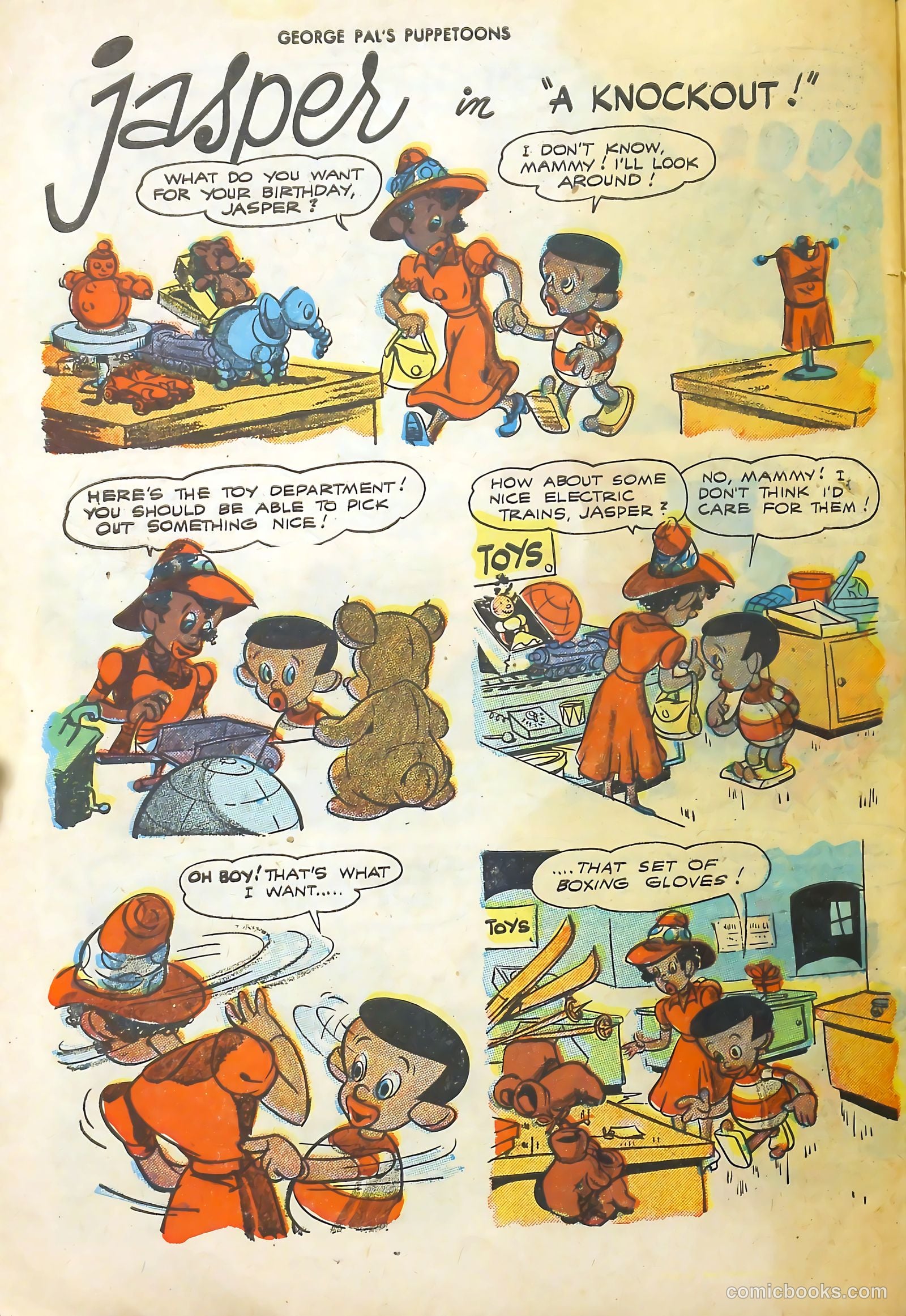 George Pal's Puppetoons #17 (1947) — page 30 of 36