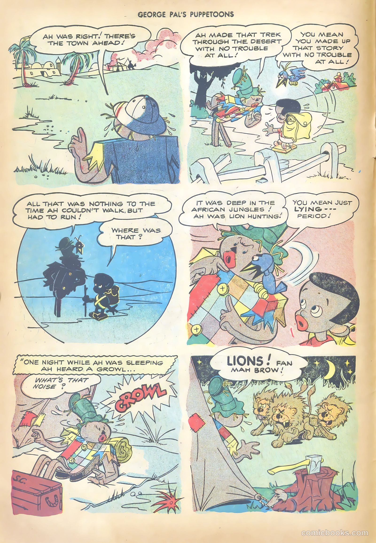 George Pal's Puppetoons #18 (1947) — page 6 of 36