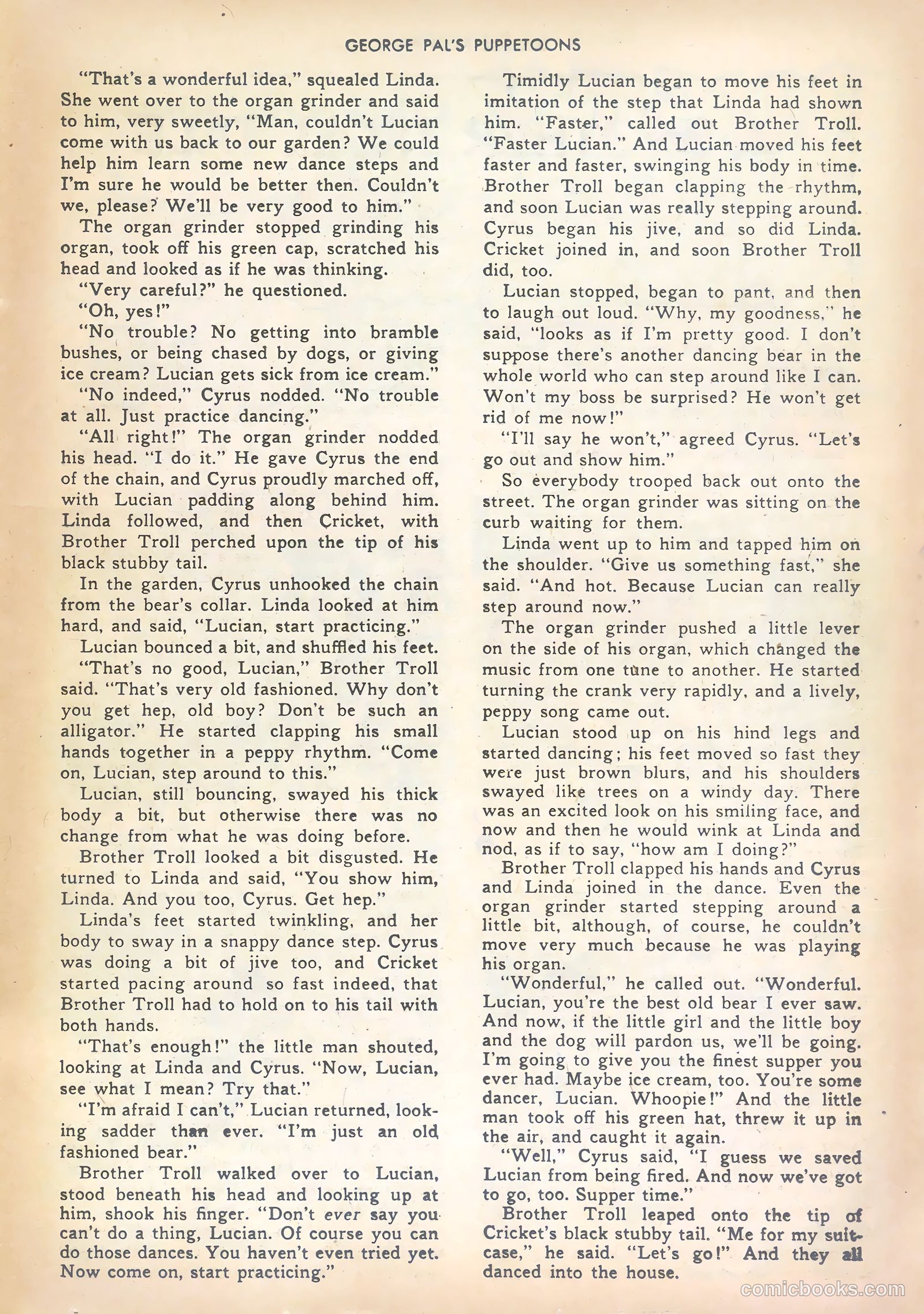 George Pal's Puppetoons #18 (1947) — page 13 of 36