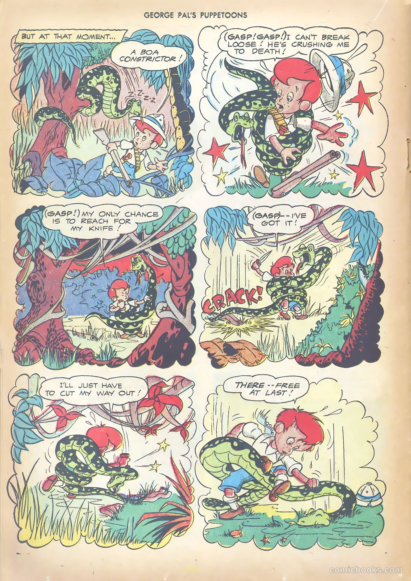 George Pal's Puppetoons #18 (1947) — page 16 of 36