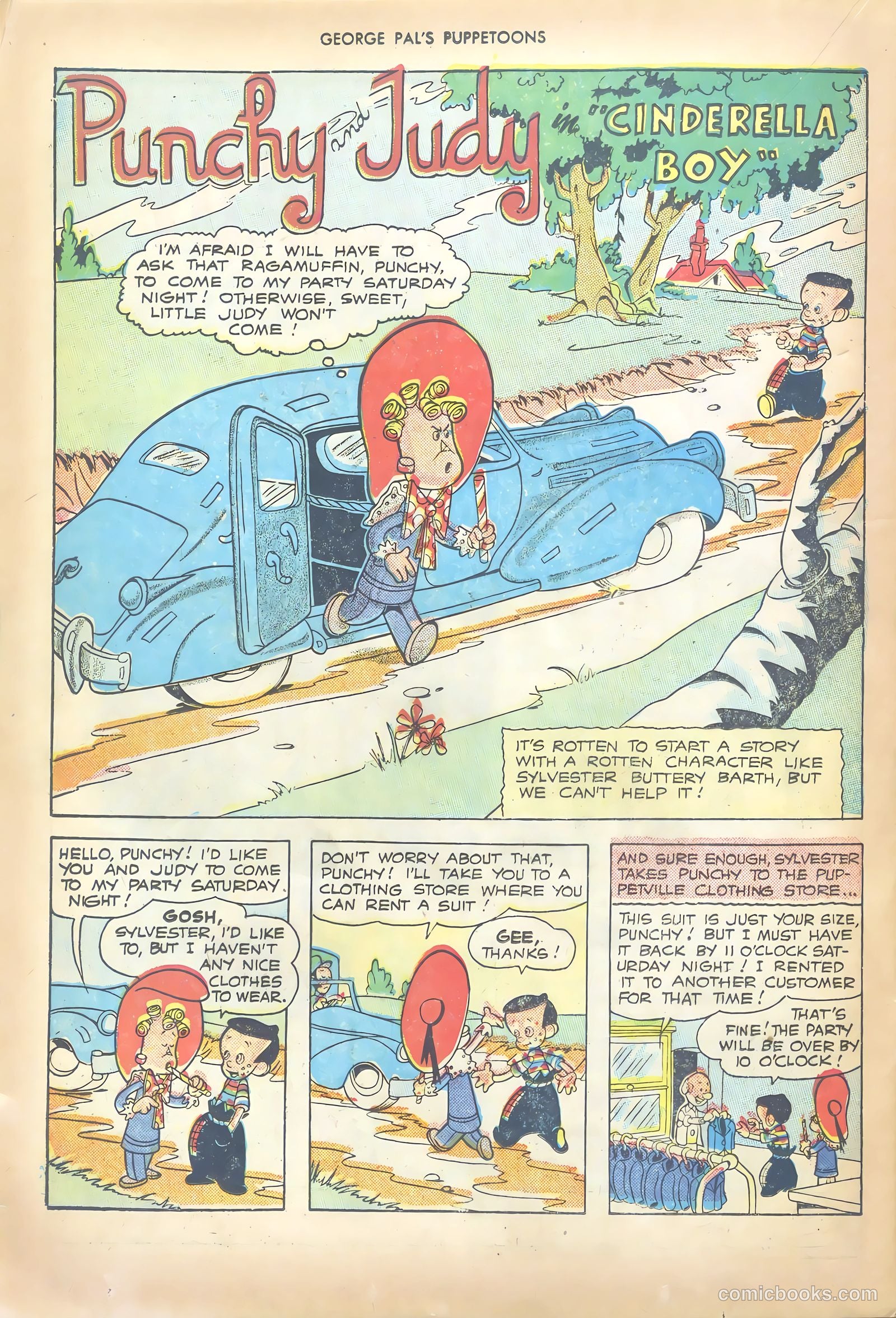 George Pal's Puppetoons #18 (1947) — page 22 of 36