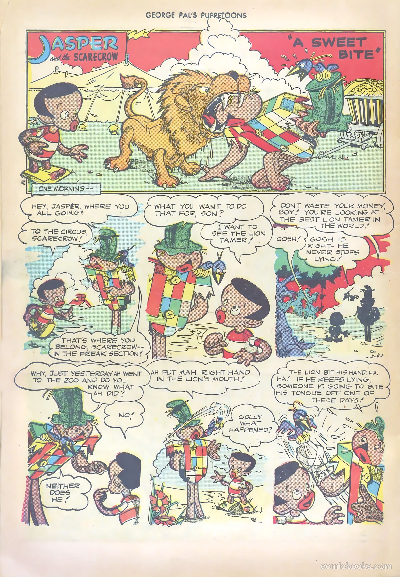 George Pal's Puppetoons #18 (1947) — page 32 of 36