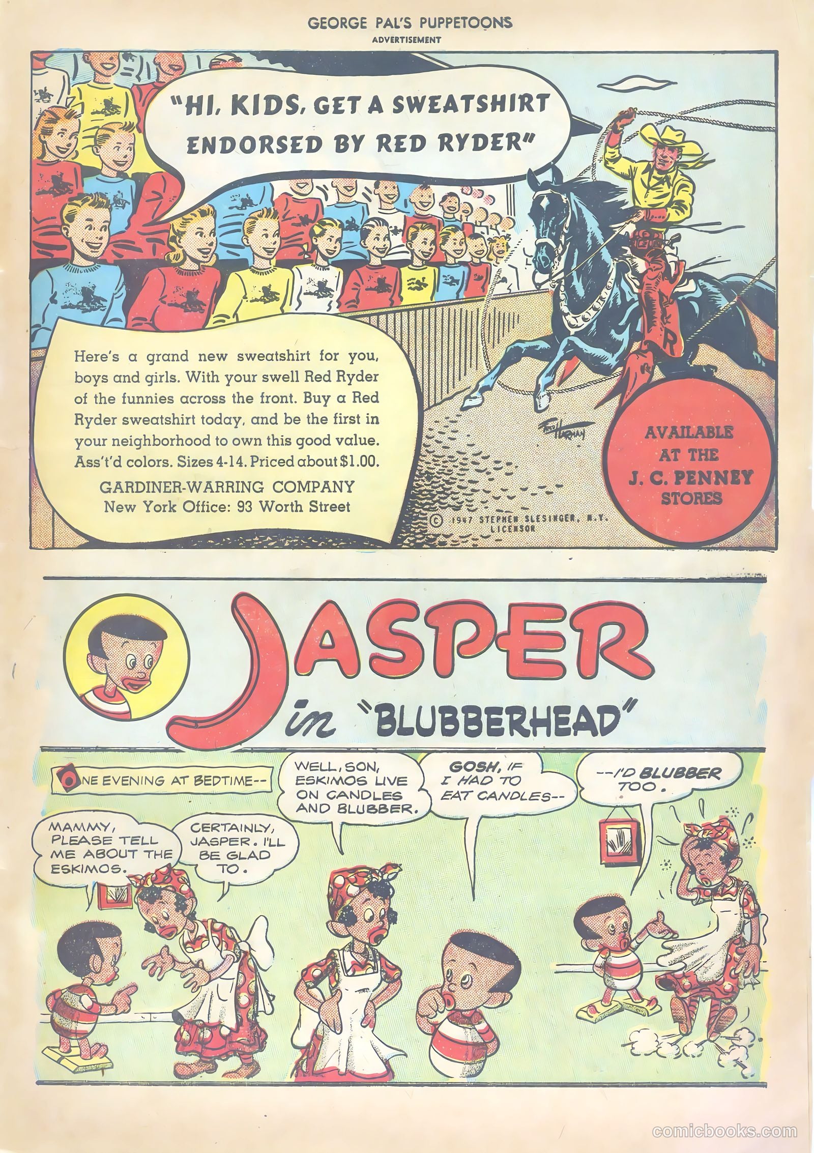George Pal's Puppetoons #18 (1947) — page 33 of 36