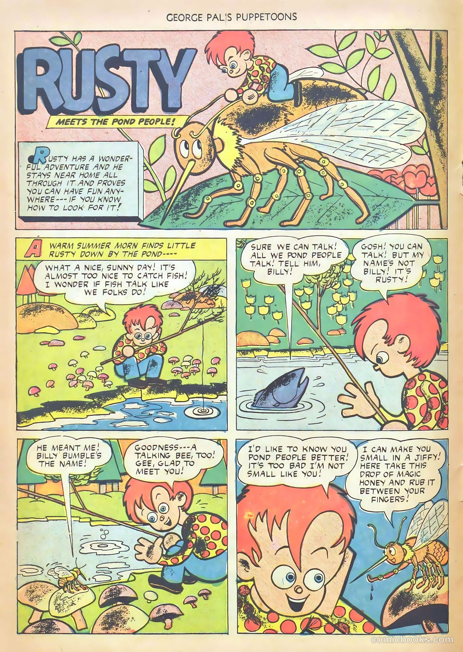 George Pal's Puppetoons #19 (1950) — page 10 of 36