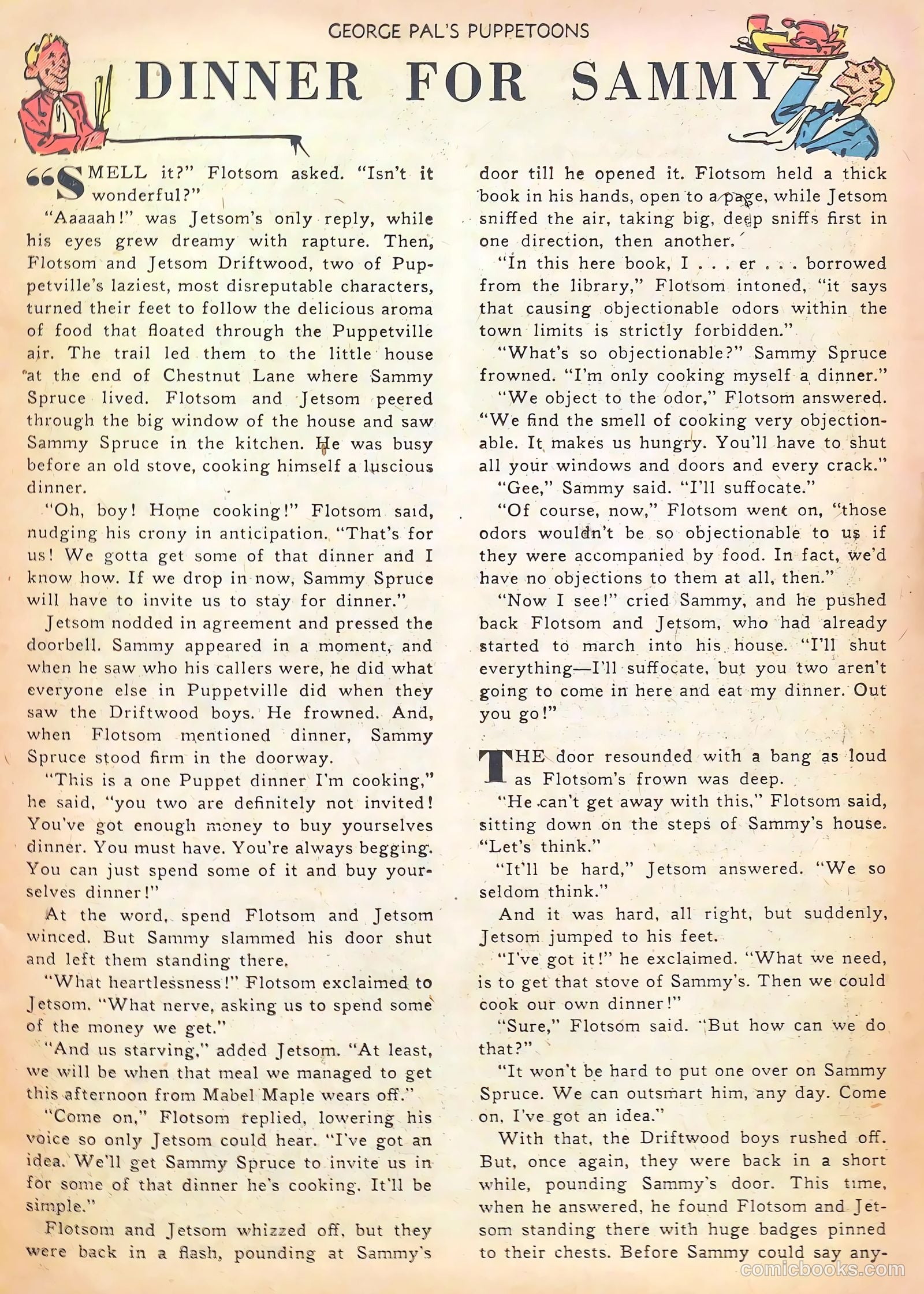 George Pal's Puppetoons #19 (1950) — page 15 of 36