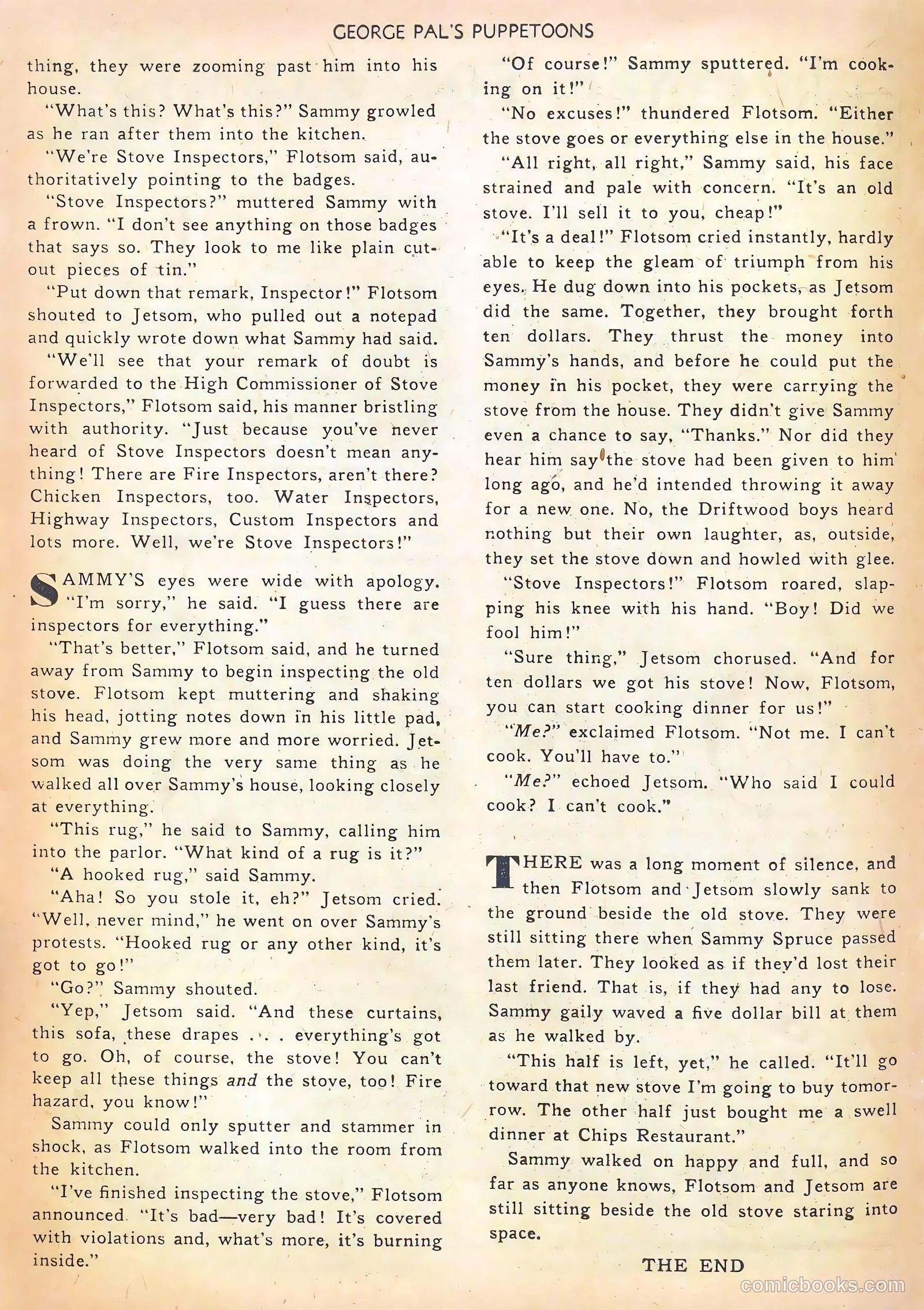 George Pal's Puppetoons #19 (1950) — page 16 of 36