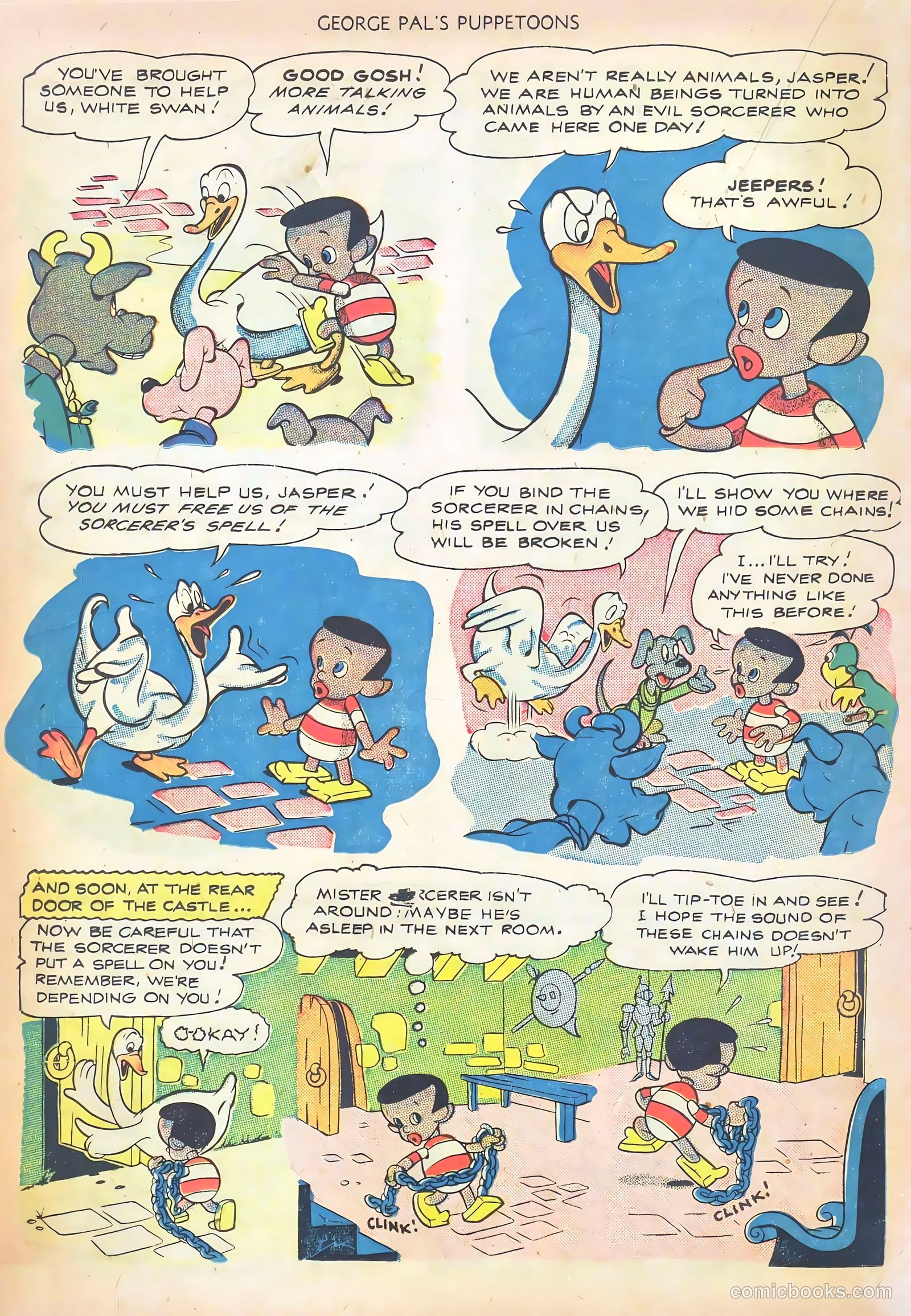 George Pal's Puppetoons #19 (1950) — page 20 of 36