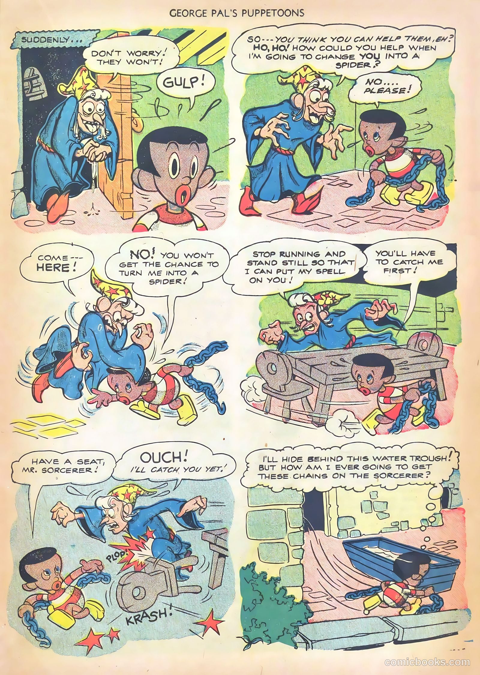 George Pal's Puppetoons #19 (1950) — page 21 of 36