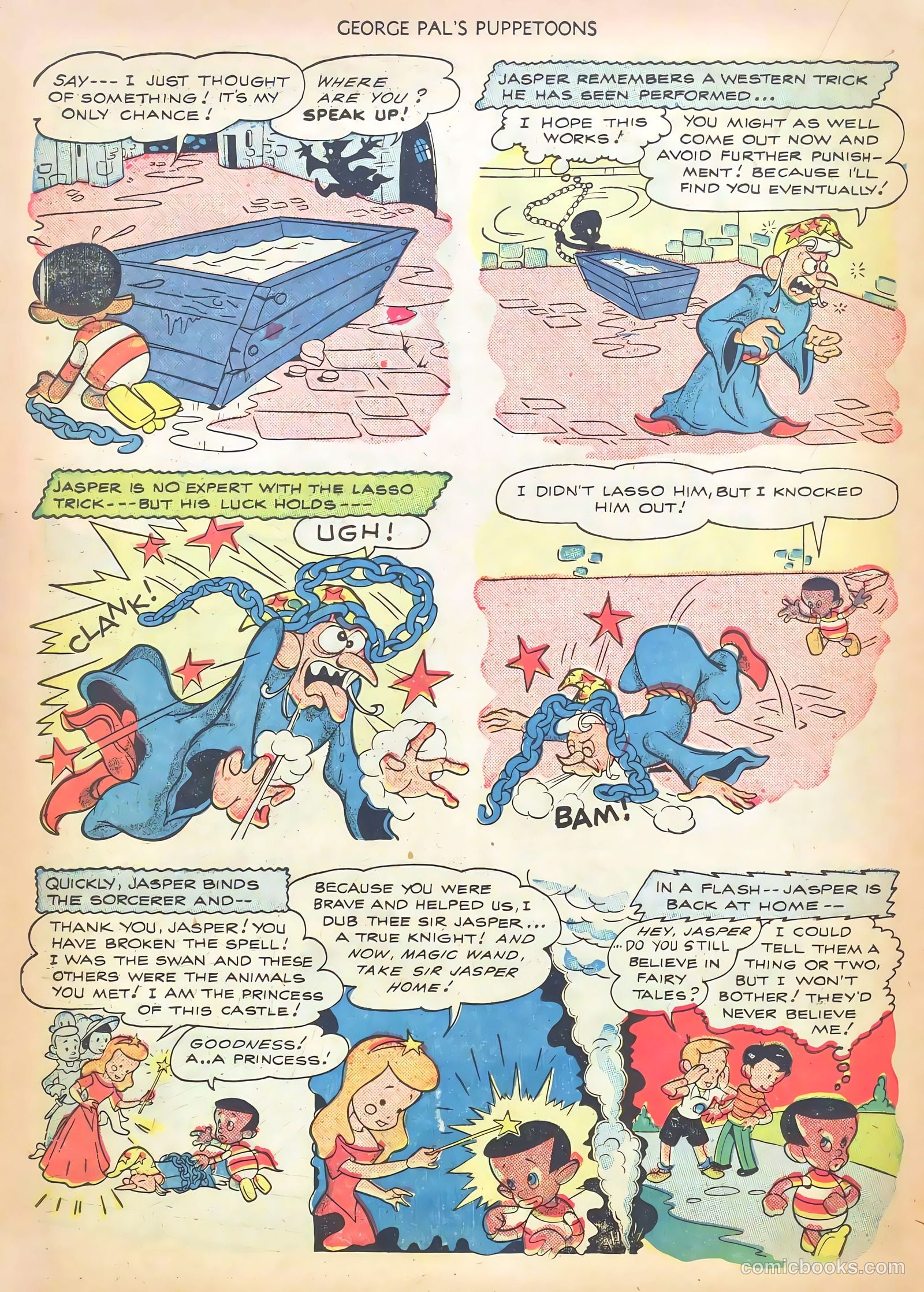 George Pal's Puppetoons #19 (1950) — page 22 of 36