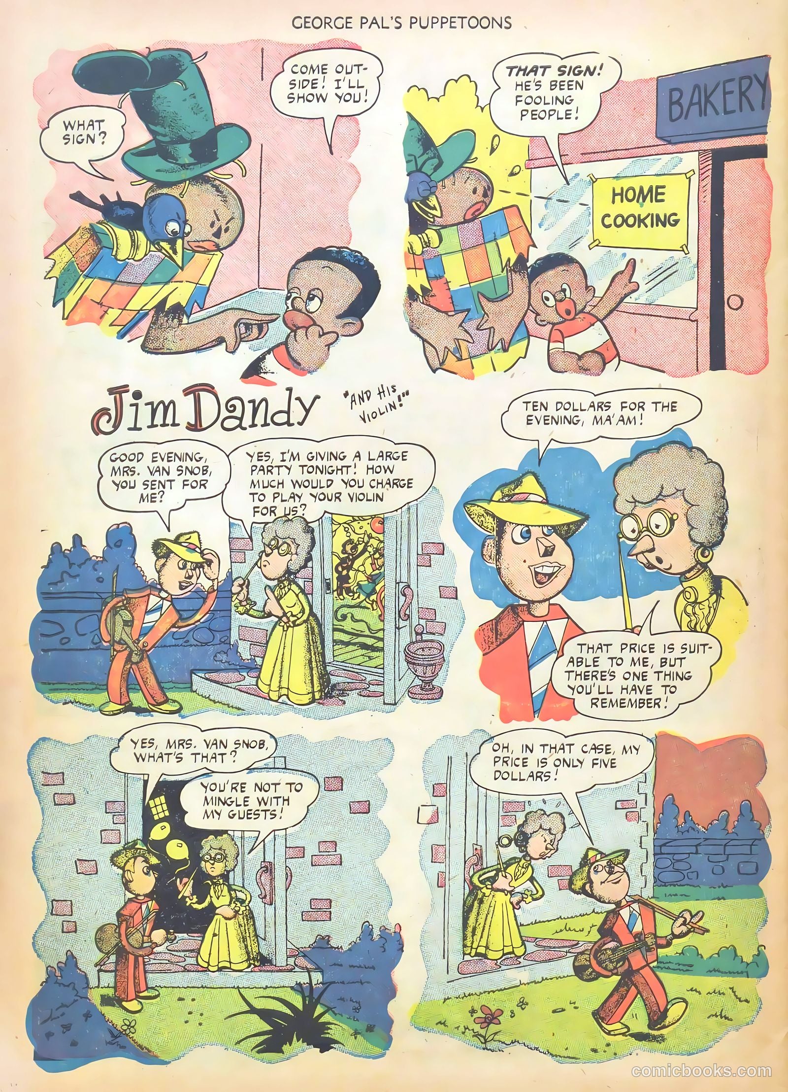 George Pal's Puppetoons #19 (1950) — page 30 of 36