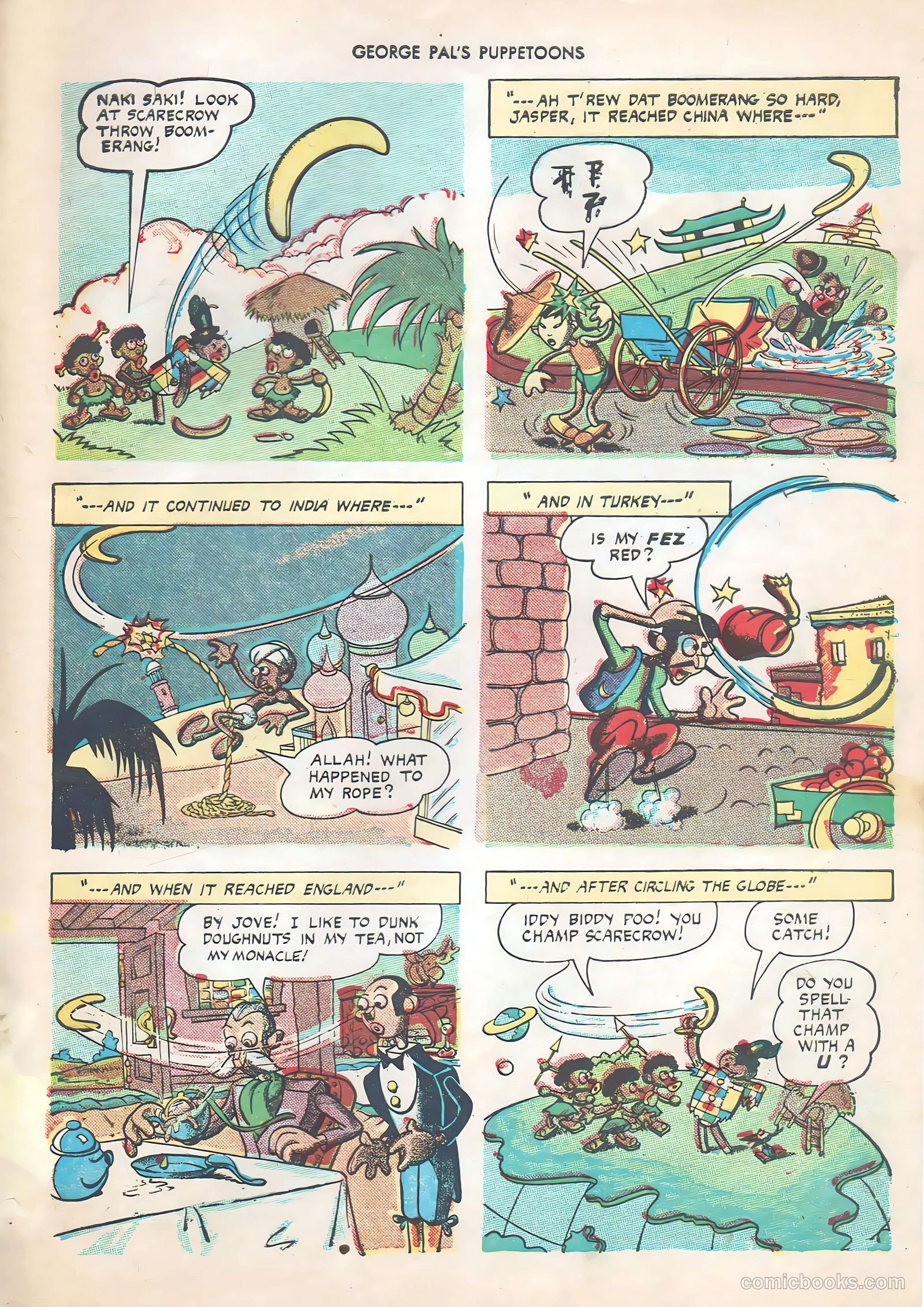 George Pal's Puppetoons #3 (1946) — page 33 of 36