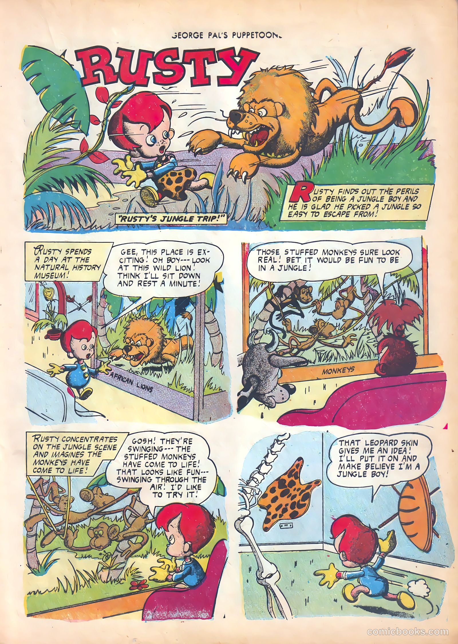 George Pal's Puppetoons #4 (1946) — page 9 of 36