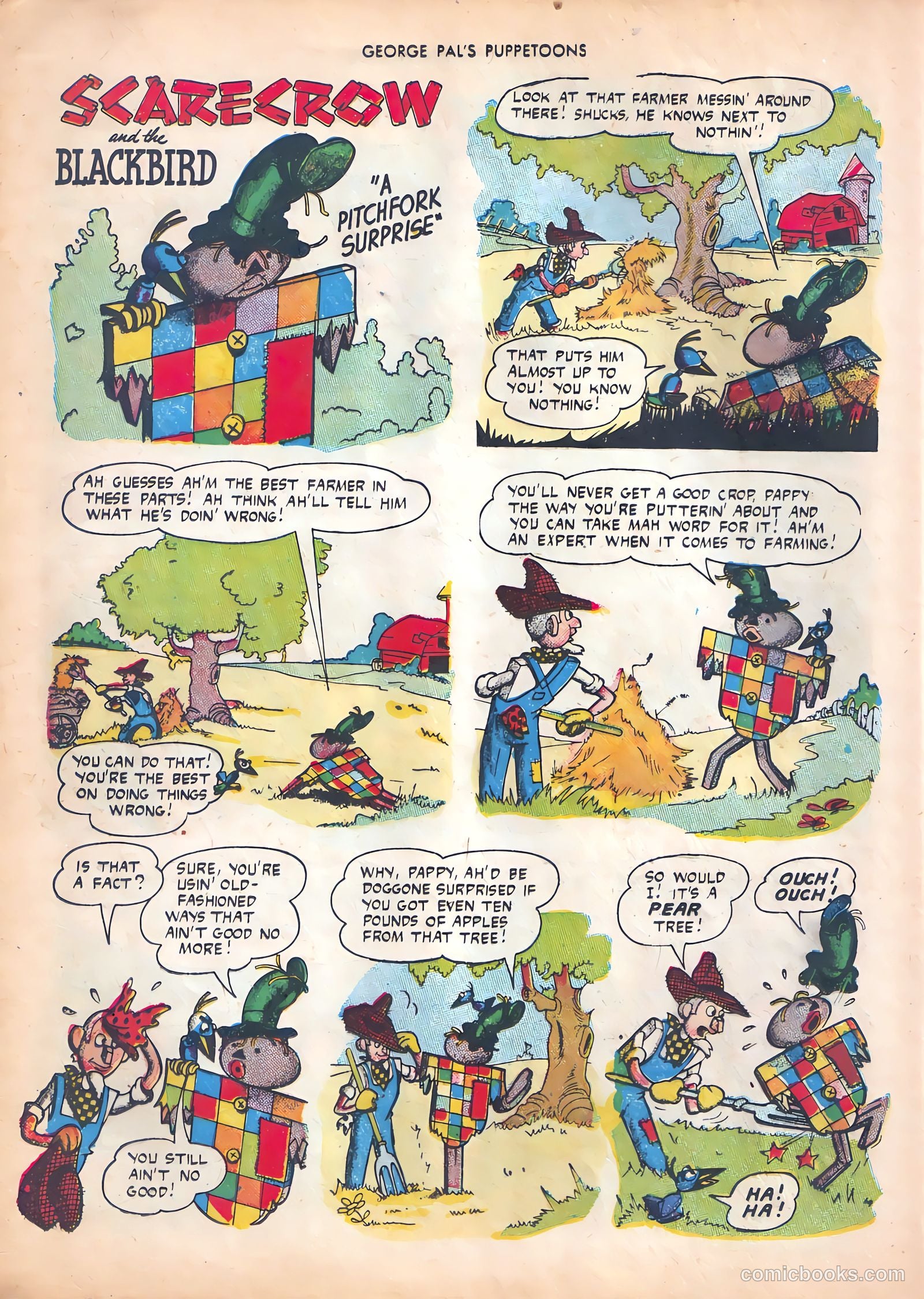 George Pal's Puppetoons #4 (1946) — page 12 of 36