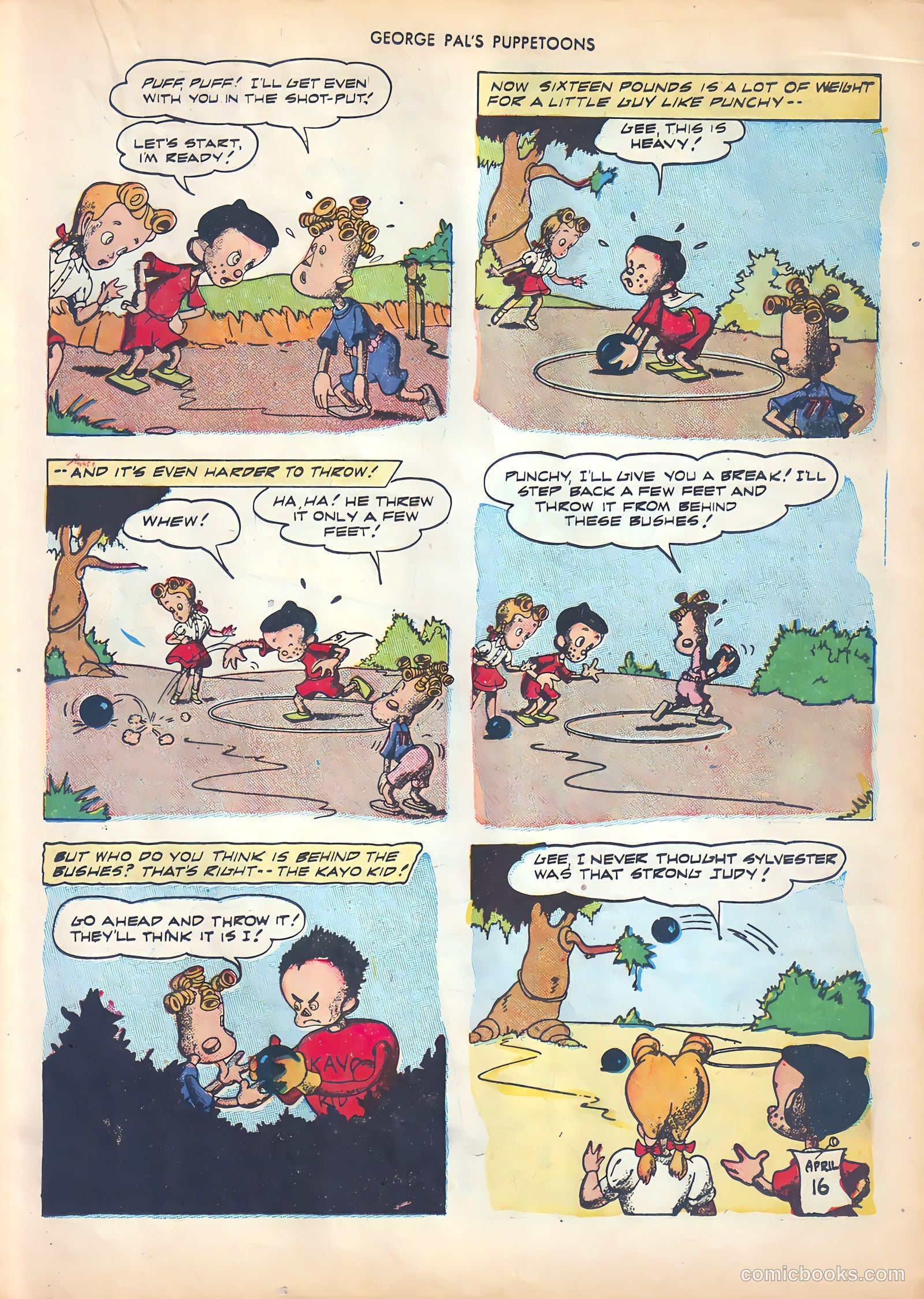 George Pal's Puppetoons #4 (1946) — page 15 of 36