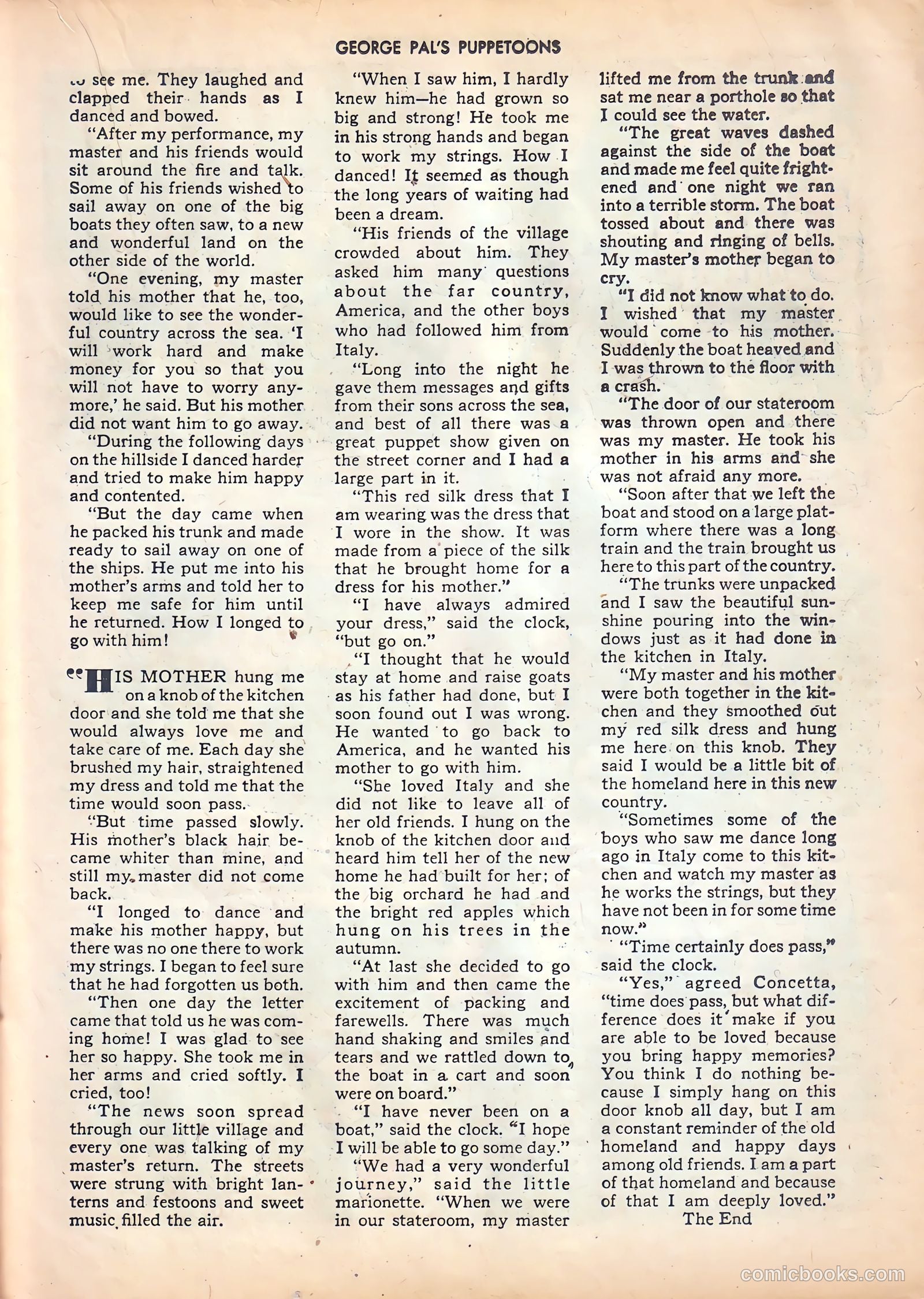 George Pal's Puppetoons #4 (1946) — page 19 of 36