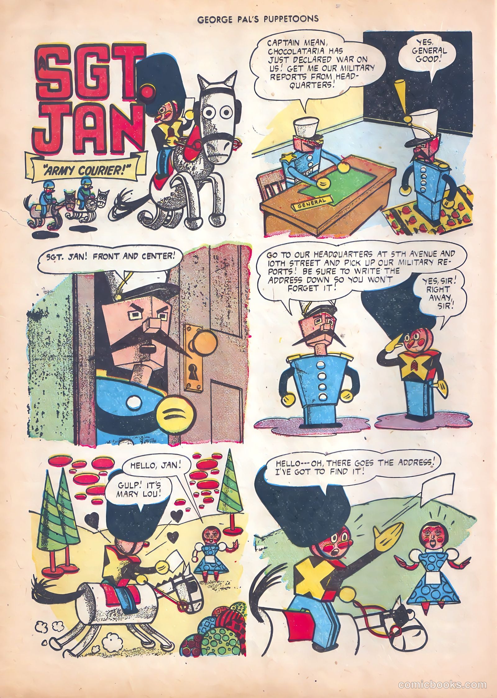 George Pal's Puppetoons #4 (1946) — page 20 of 36