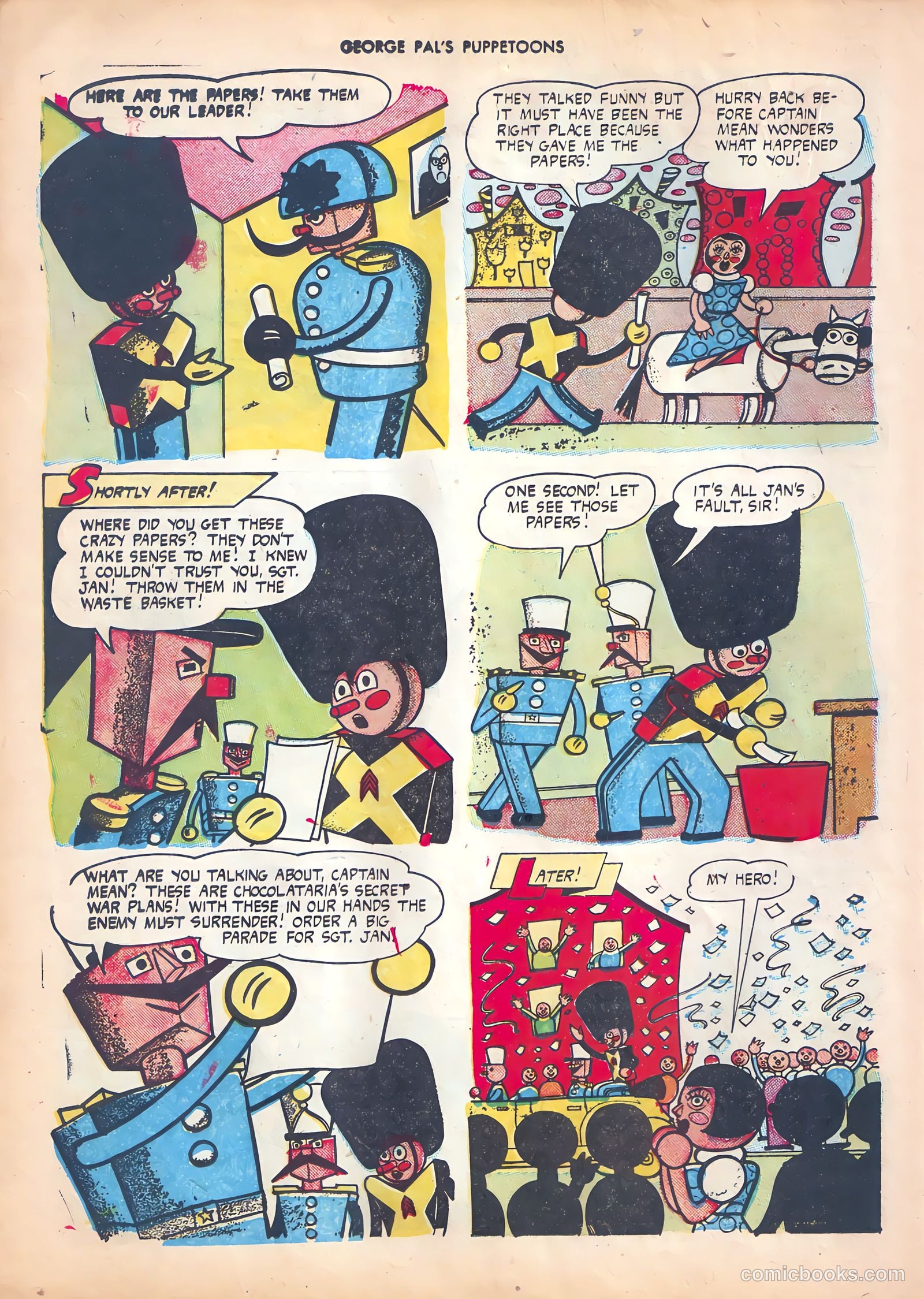 George Pal's Puppetoons #4 (1946) — page 22 of 36