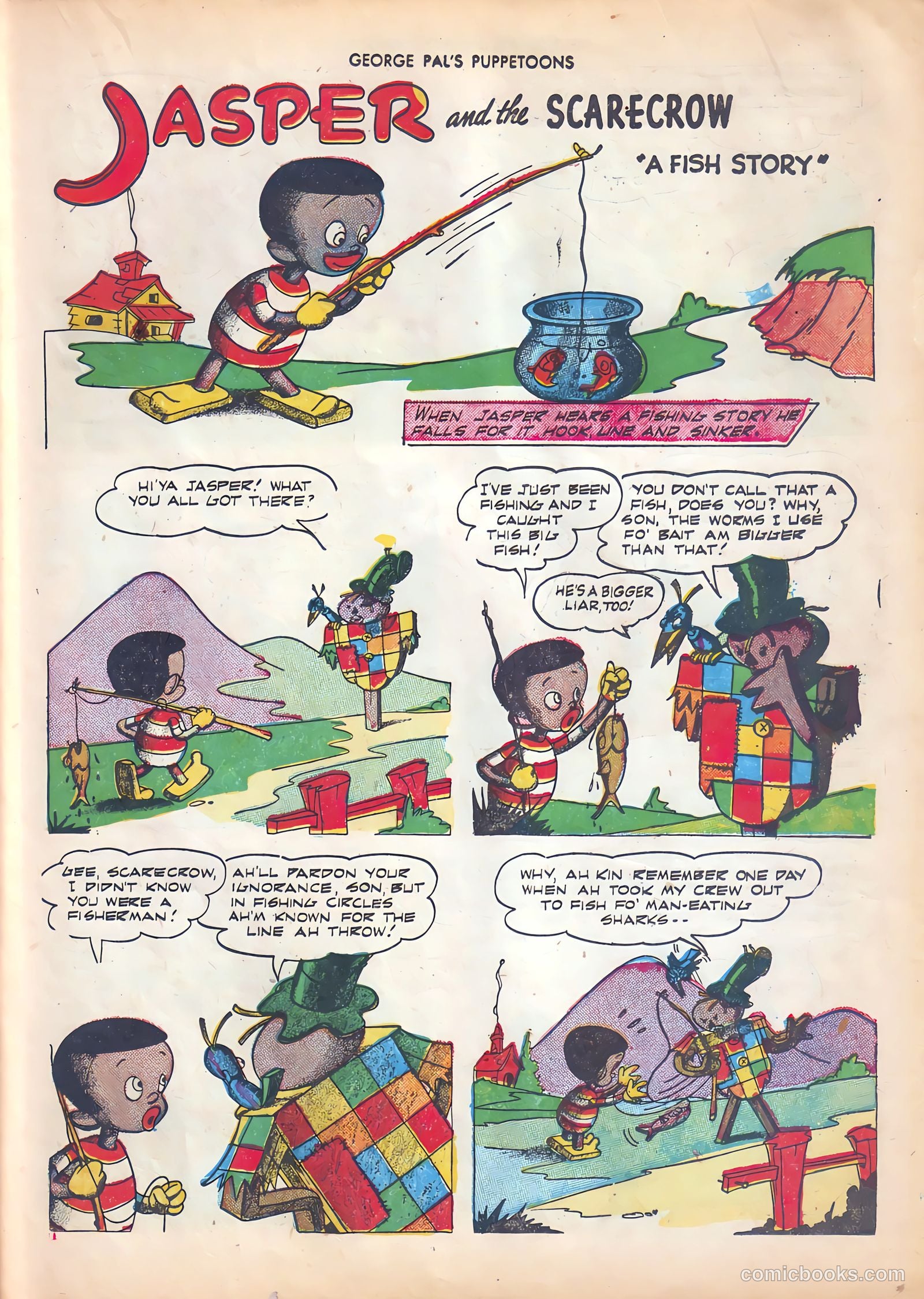 George Pal's Puppetoons #4 (1946) — page 23 of 36