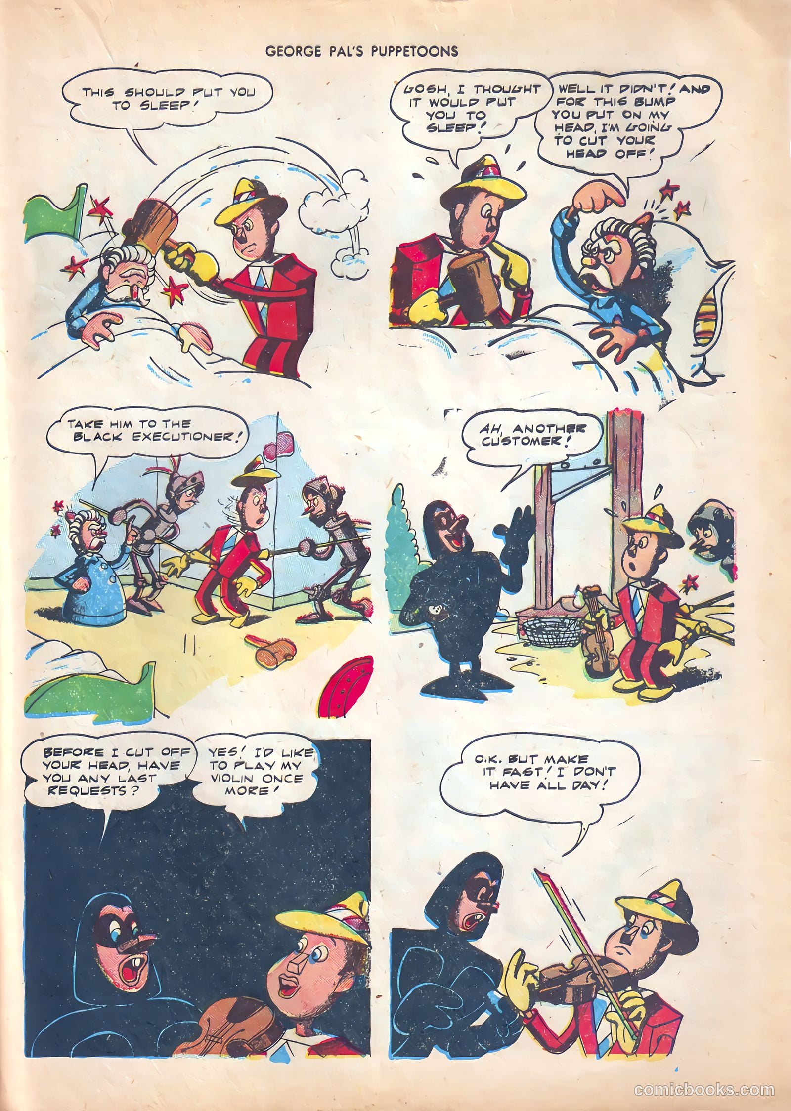George Pal's Puppetoons #4 (1946) — page 33 of 36
