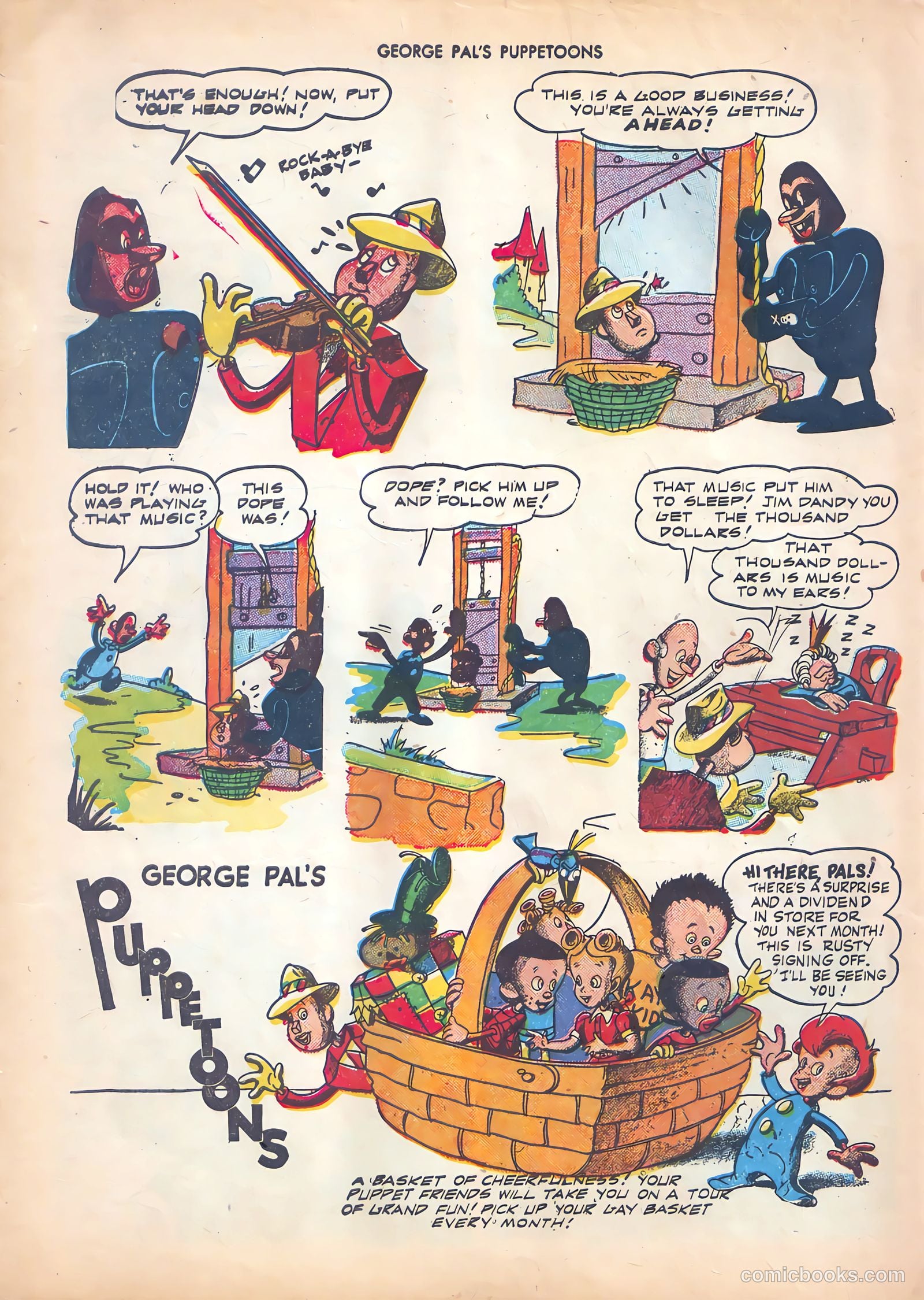 George Pal's Puppetoons #4 (1946) — page 34 of 36