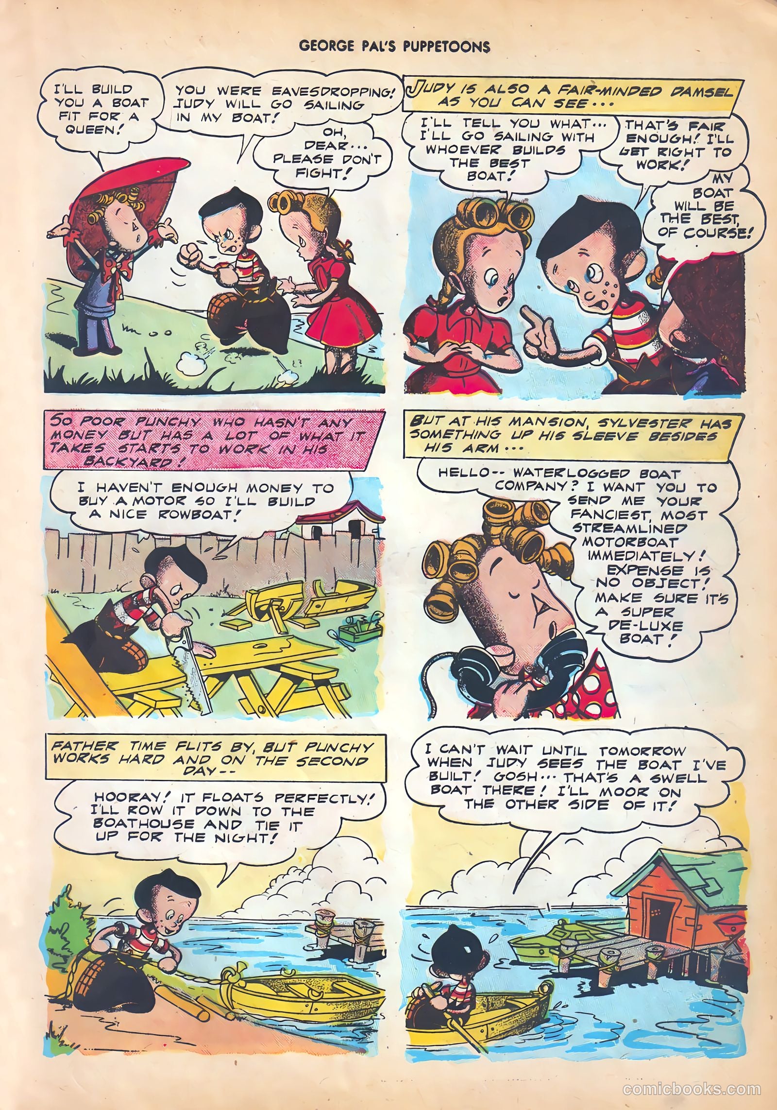 George Pal's Puppetoons #5 (1946) — page 21 of 52