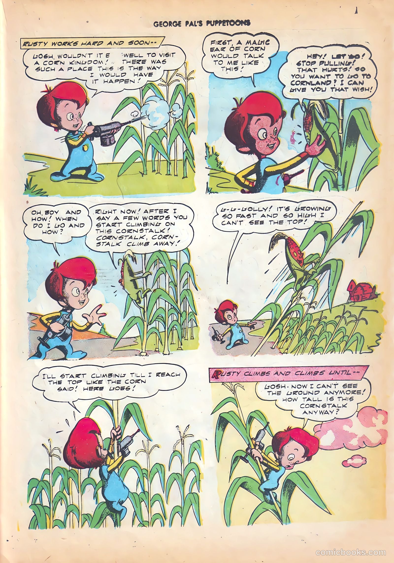 George Pal's Puppetoons #5 (1946) — page 35 of 52
