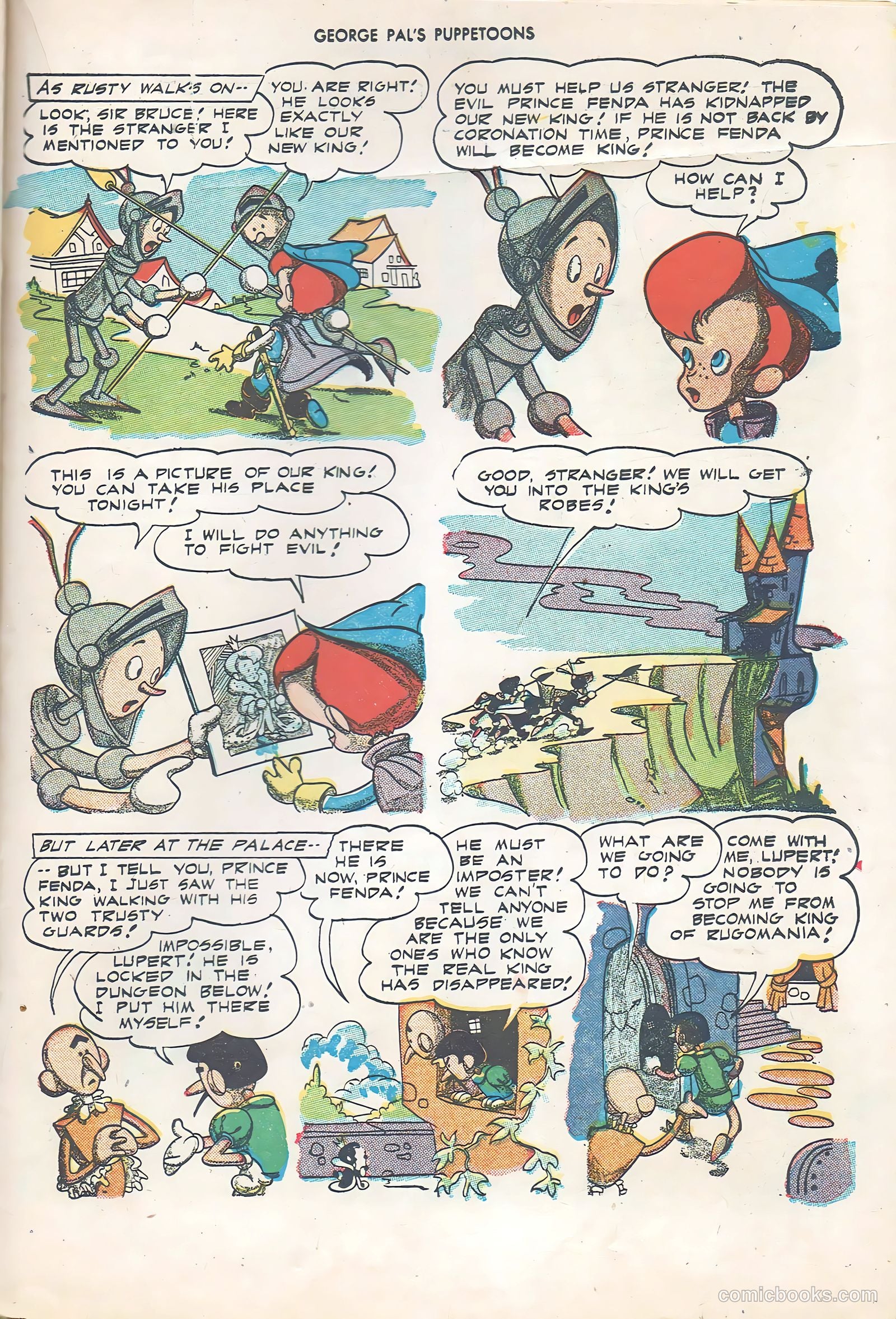 George Pal's Puppetoons #6 (1946) — page 35 of 52