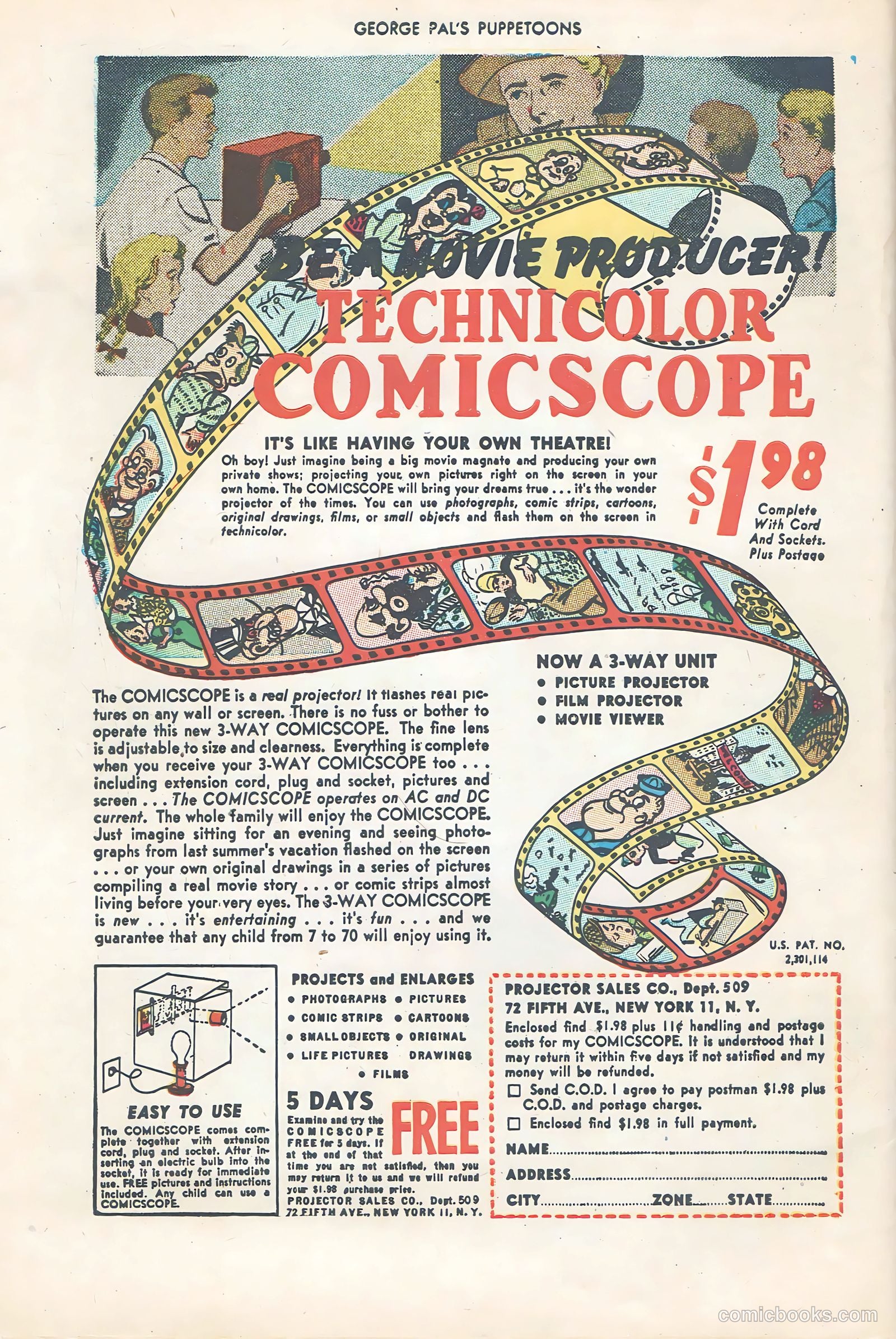 George Pal's Puppetoons #6 (1946) — page 50 of 52
