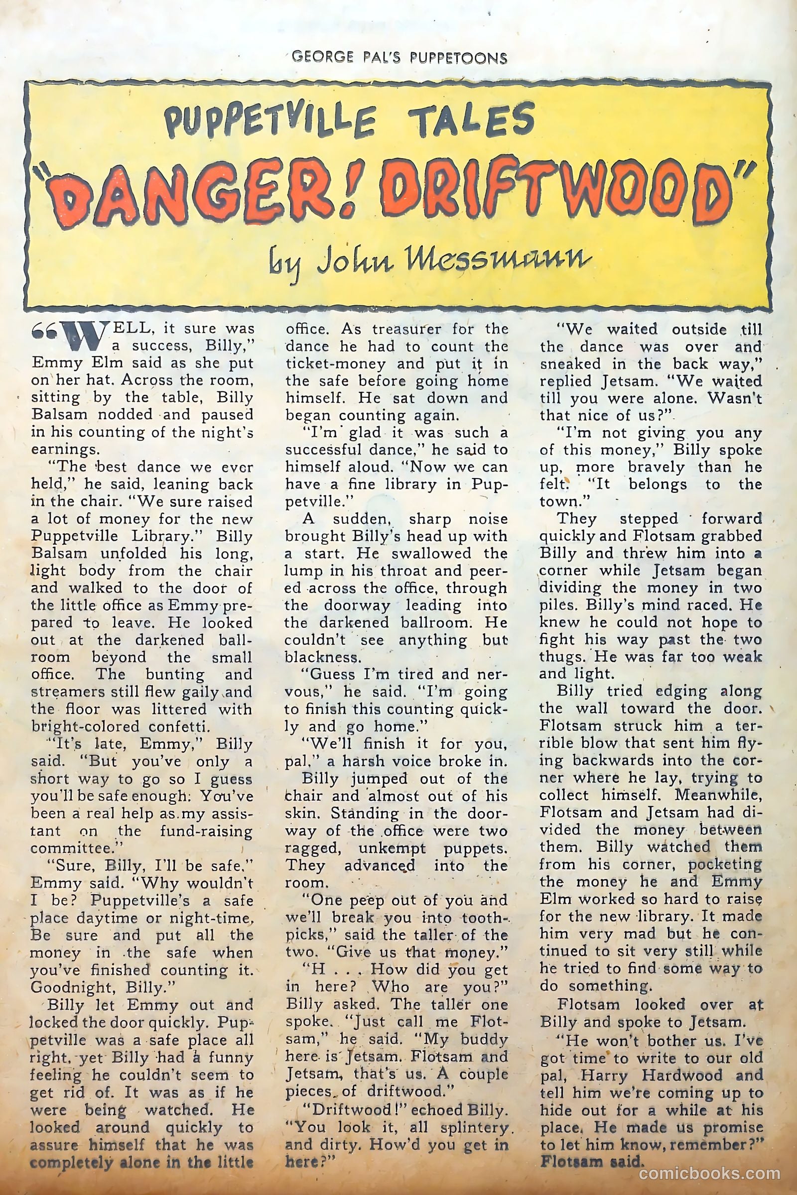 George Pal's Puppetoons #7 (1946) — page 21 of 53