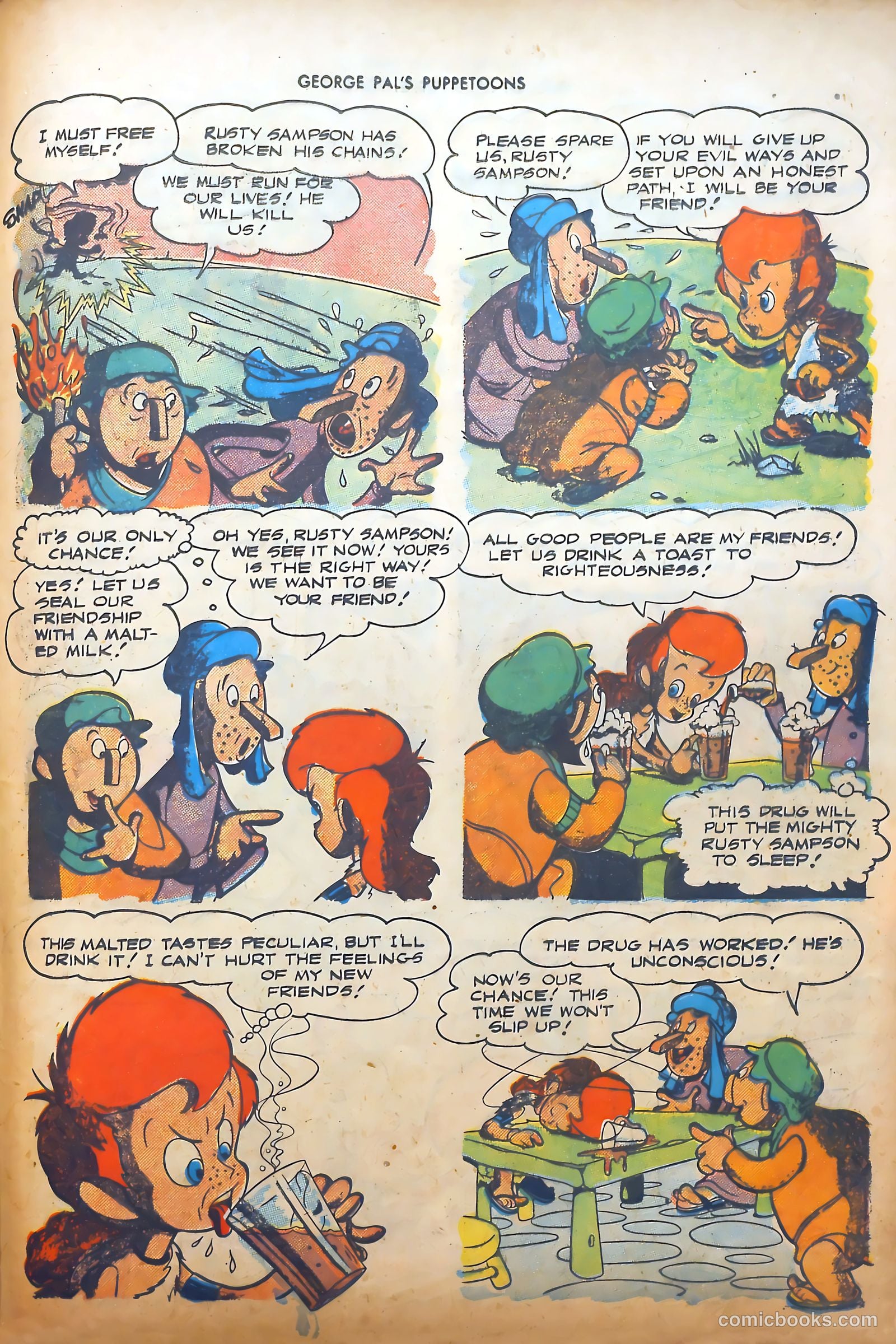 George Pal's Puppetoons #7 (1946) — page 42 of 53