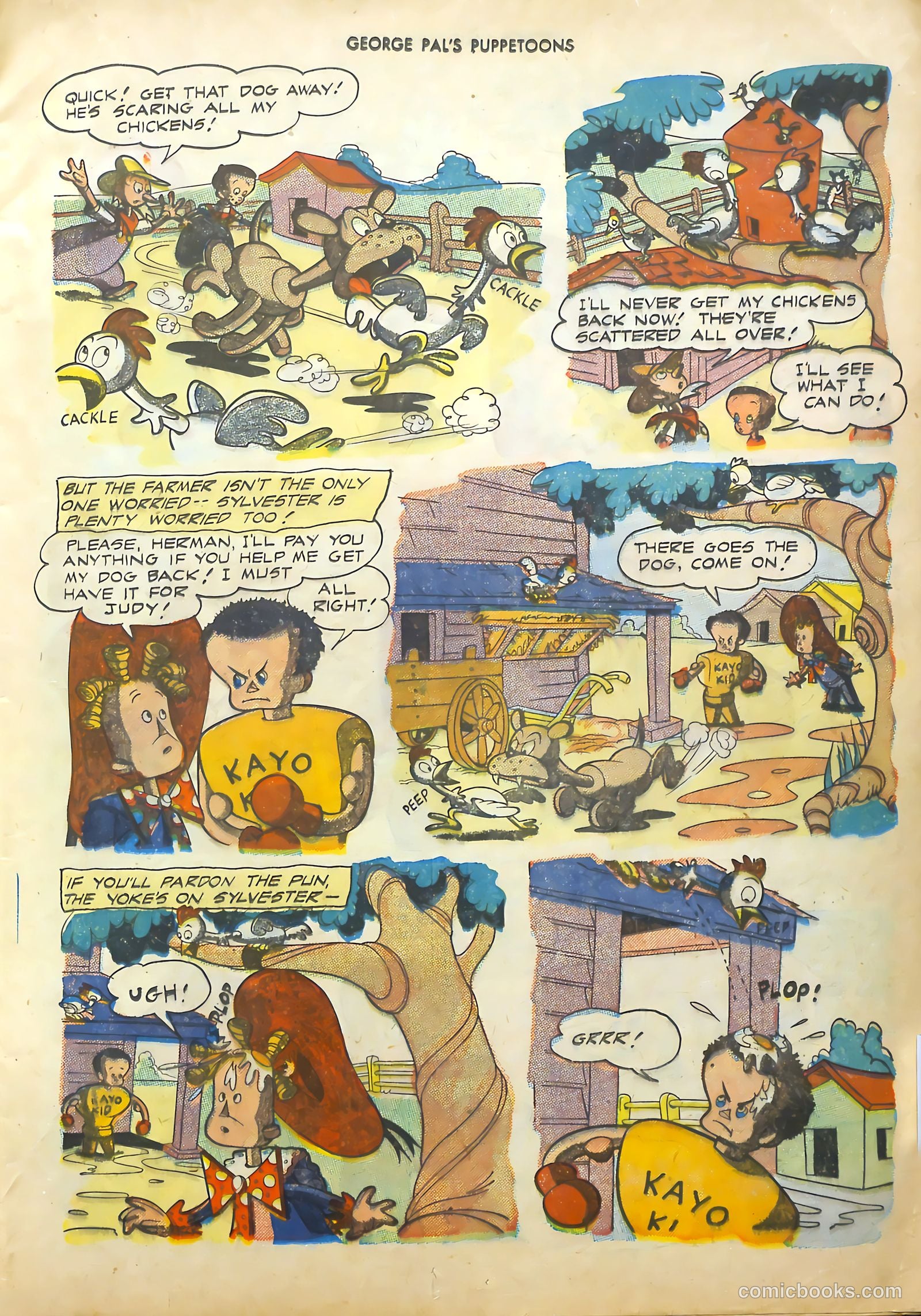 George Pal's Puppetoons #8 (1947) — page 19 of 52