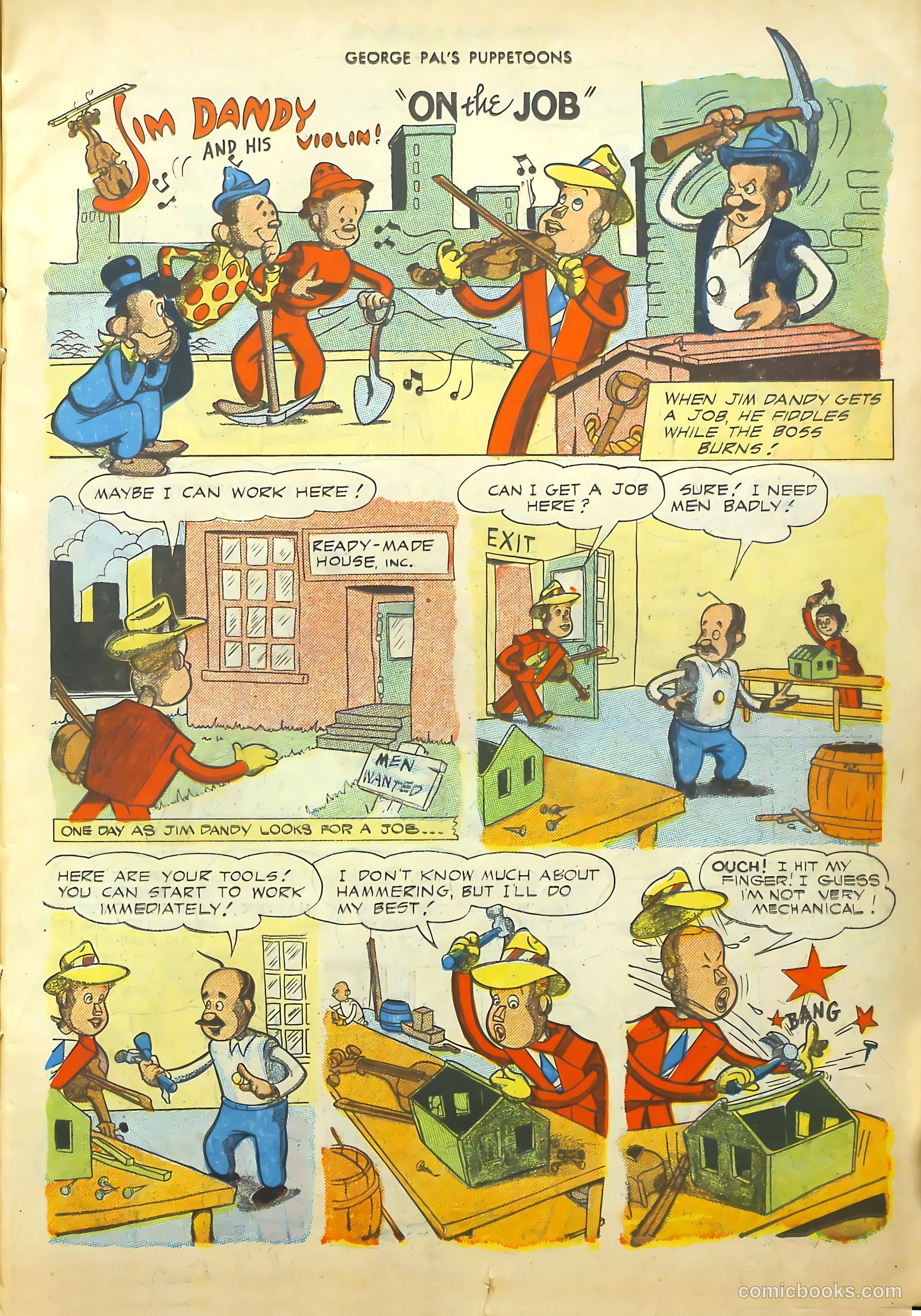 George Pal's Puppetoons #8 (1947) — page 21 of 52