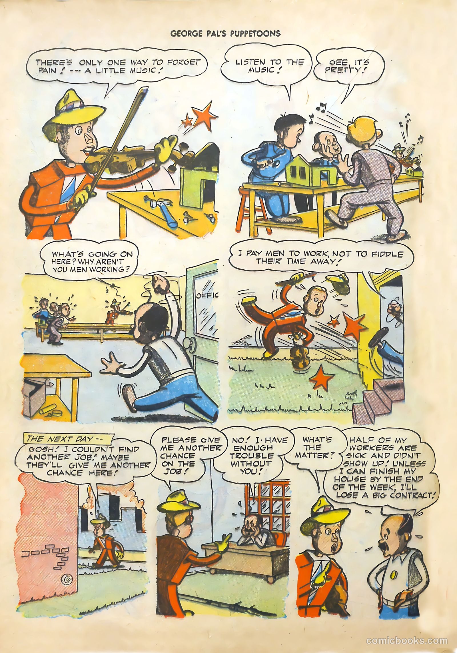 George Pal's Puppetoons #8 (1947) — page 22 of 52