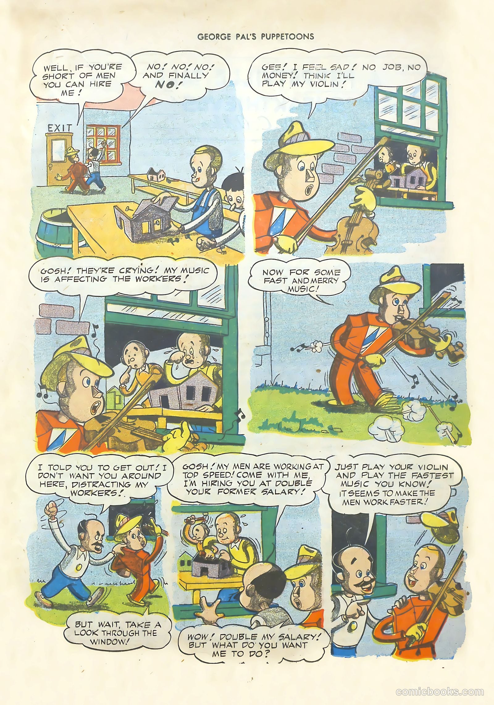 George Pal's Puppetoons #8 (1947) — page 23 of 52