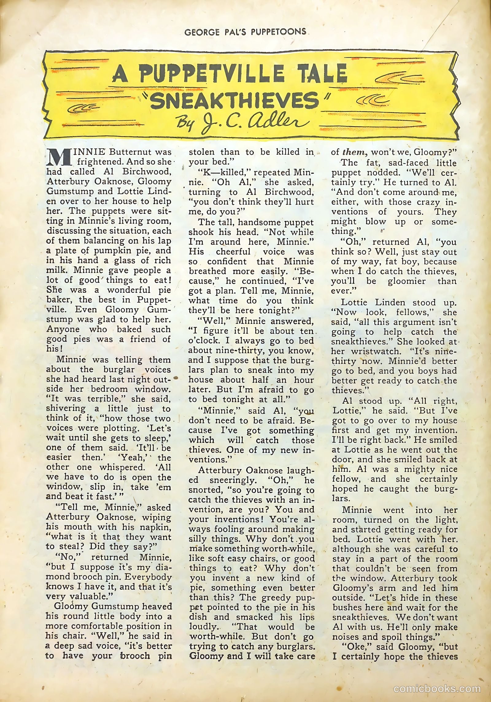 George Pal's Puppetoons #8 (1947) — page 24 of 52