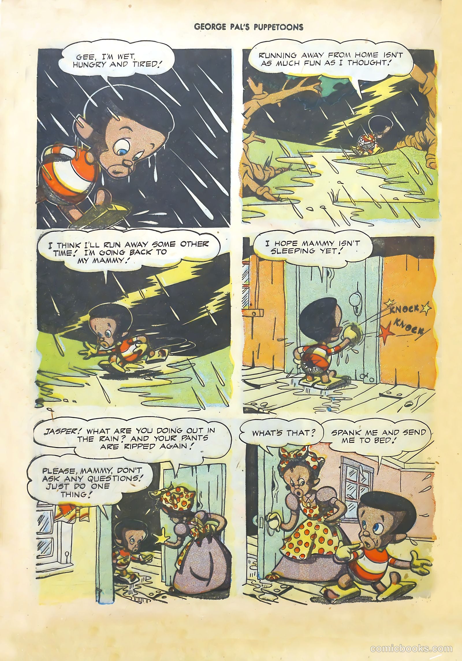George Pal's Puppetoons #8 (1947) — page 36 of 52