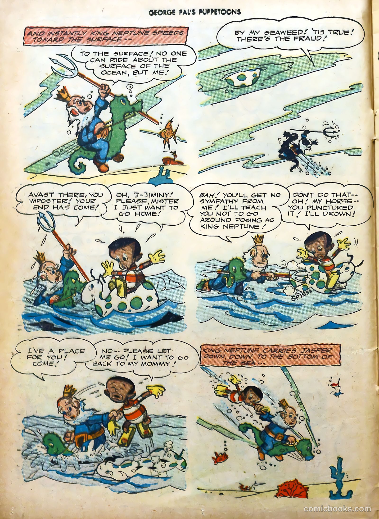 George Pal's Puppetoons #9 (1947) — page 16 of 52