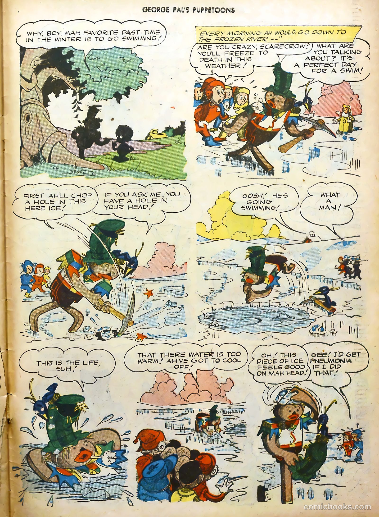 George Pal's Puppetoons #9 (1947) — page 45 of 52