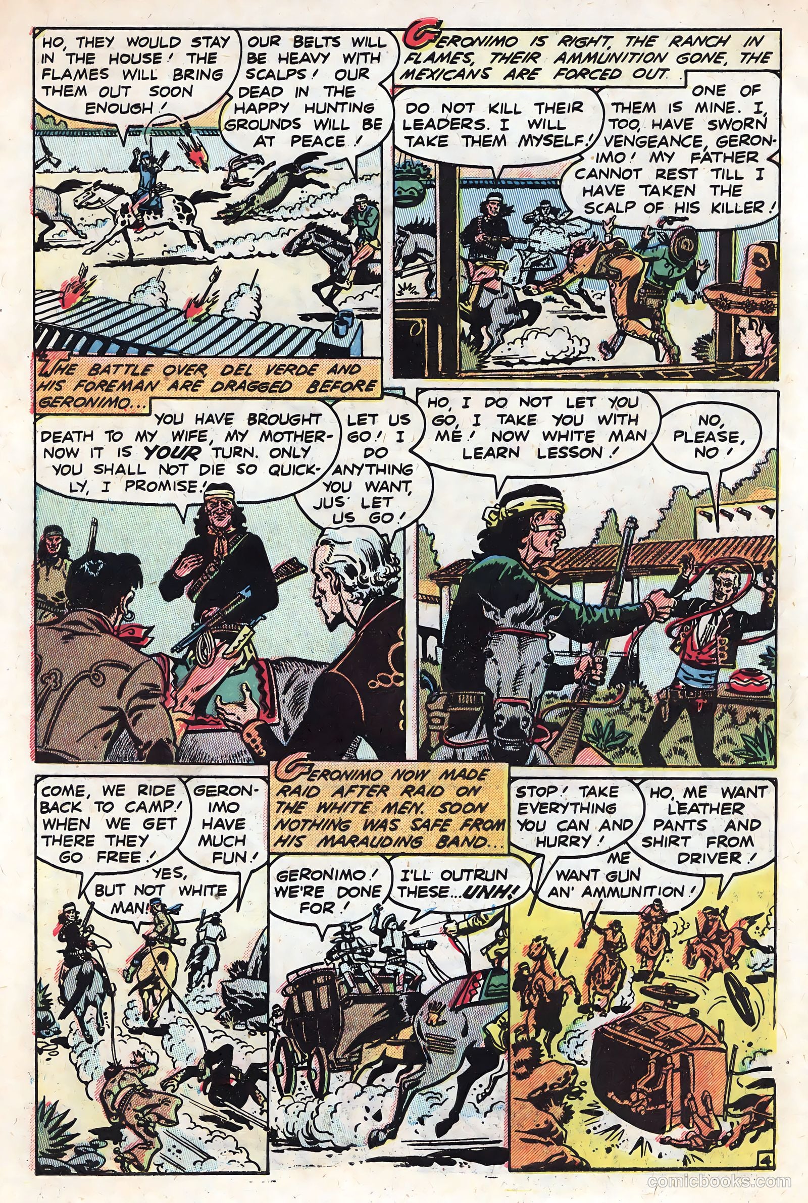 Geronimo #1 (1950) — page 6 of 35