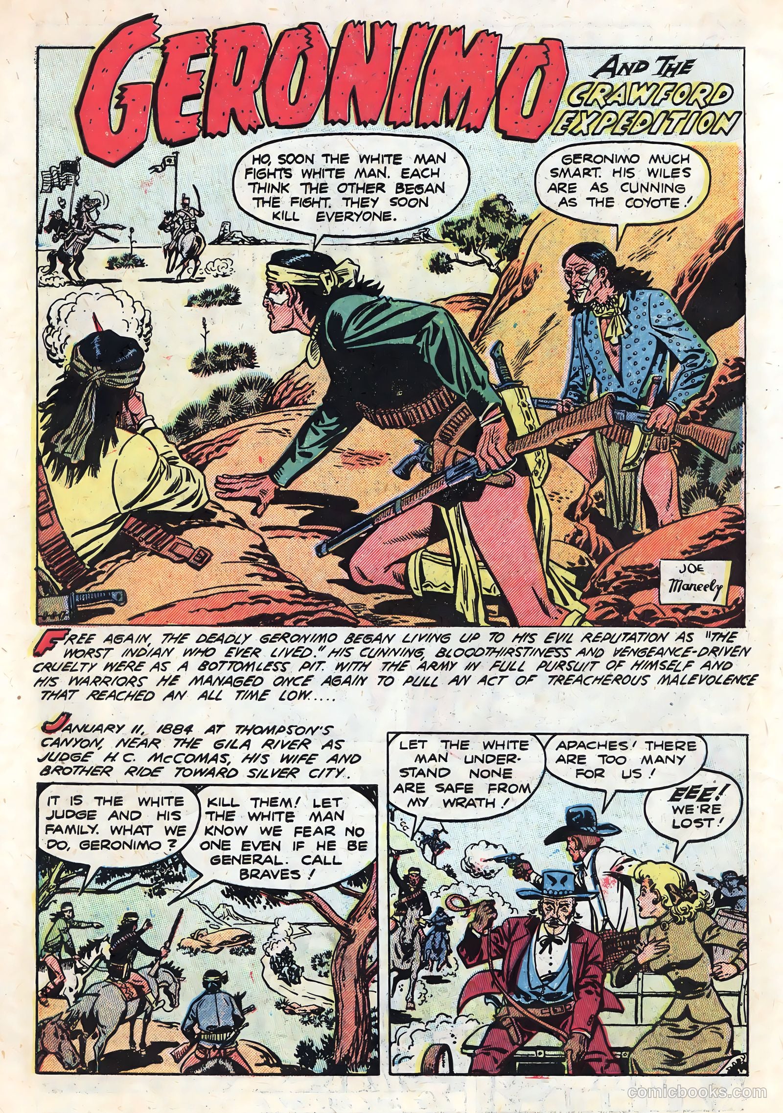 Geronimo #1 (1950) — page 10 of 35