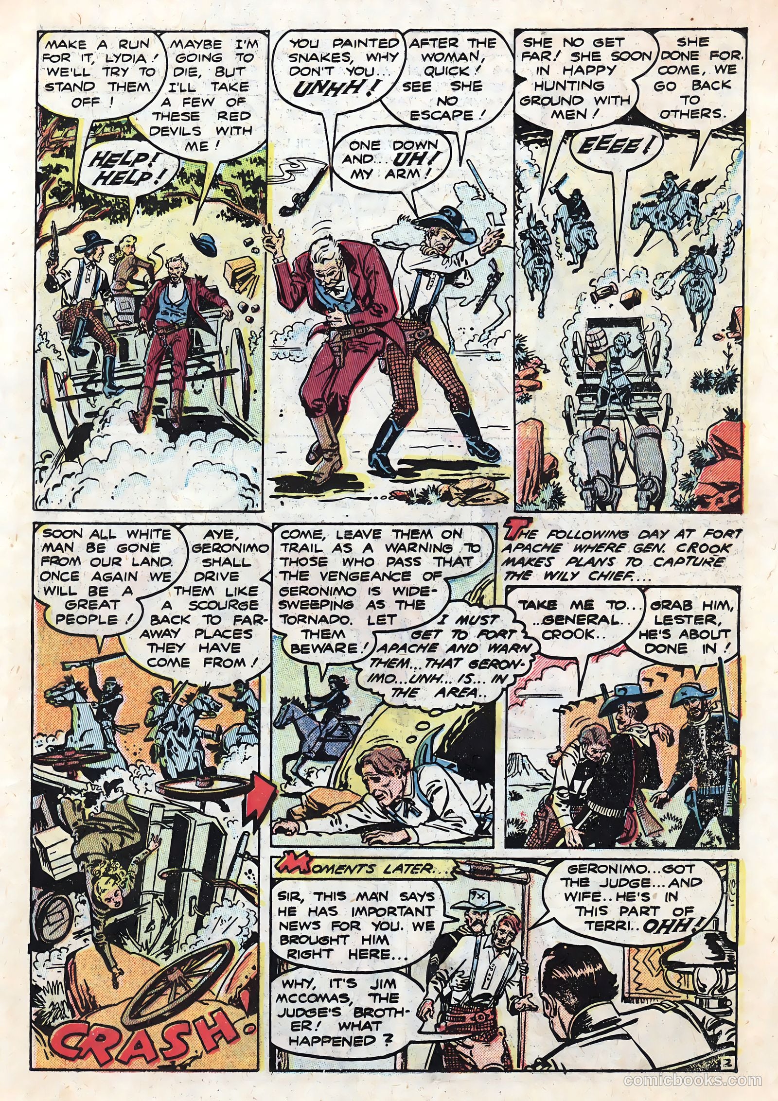 Geronimo #1 (1950) — page 11 of 35
