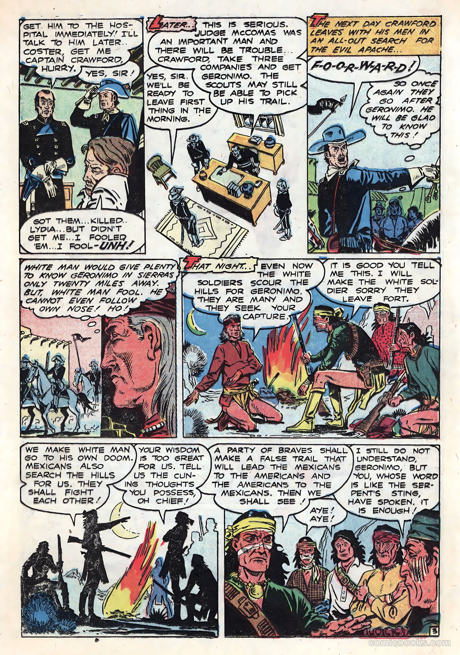 Geronimo #1 (1950) — page 12 of 35