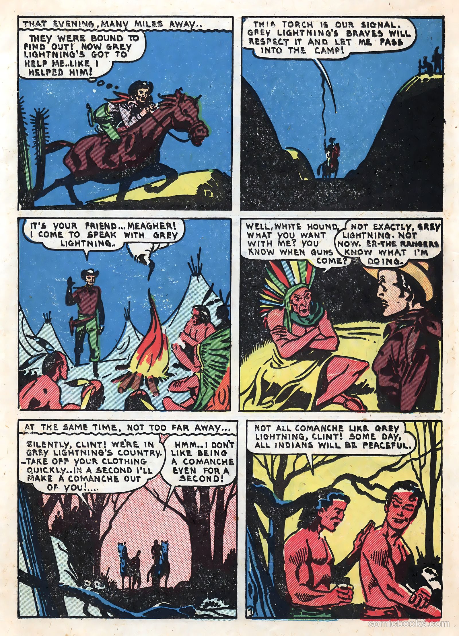 Geronimo #1 (1950) — page 23 of 35