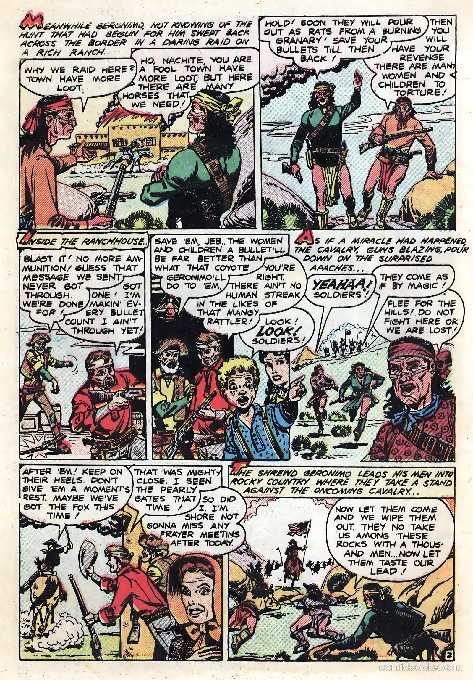 Geronimo #1 (1950) — page 28 of 35
