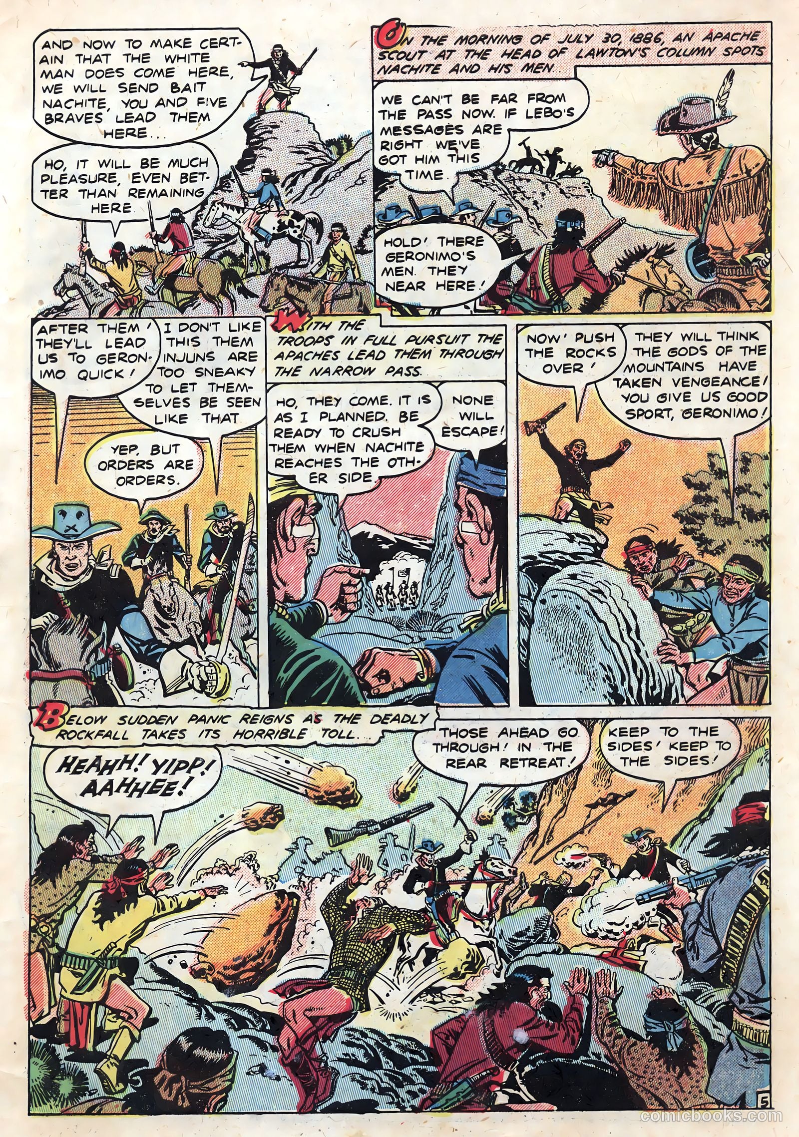 Geronimo #1 (1950) — page 31 of 35