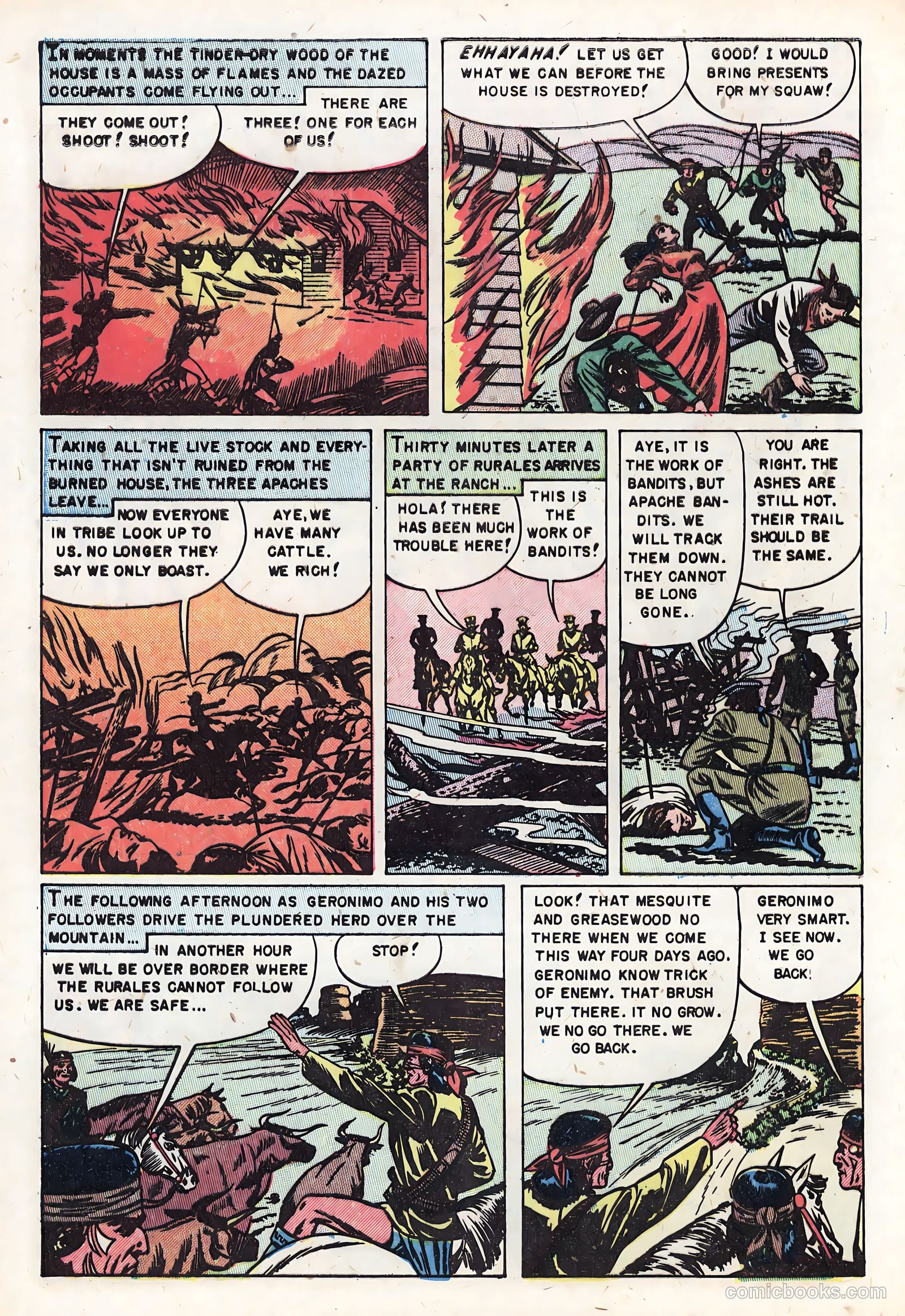 Geronimo #2 (1951) — page 4 of 37