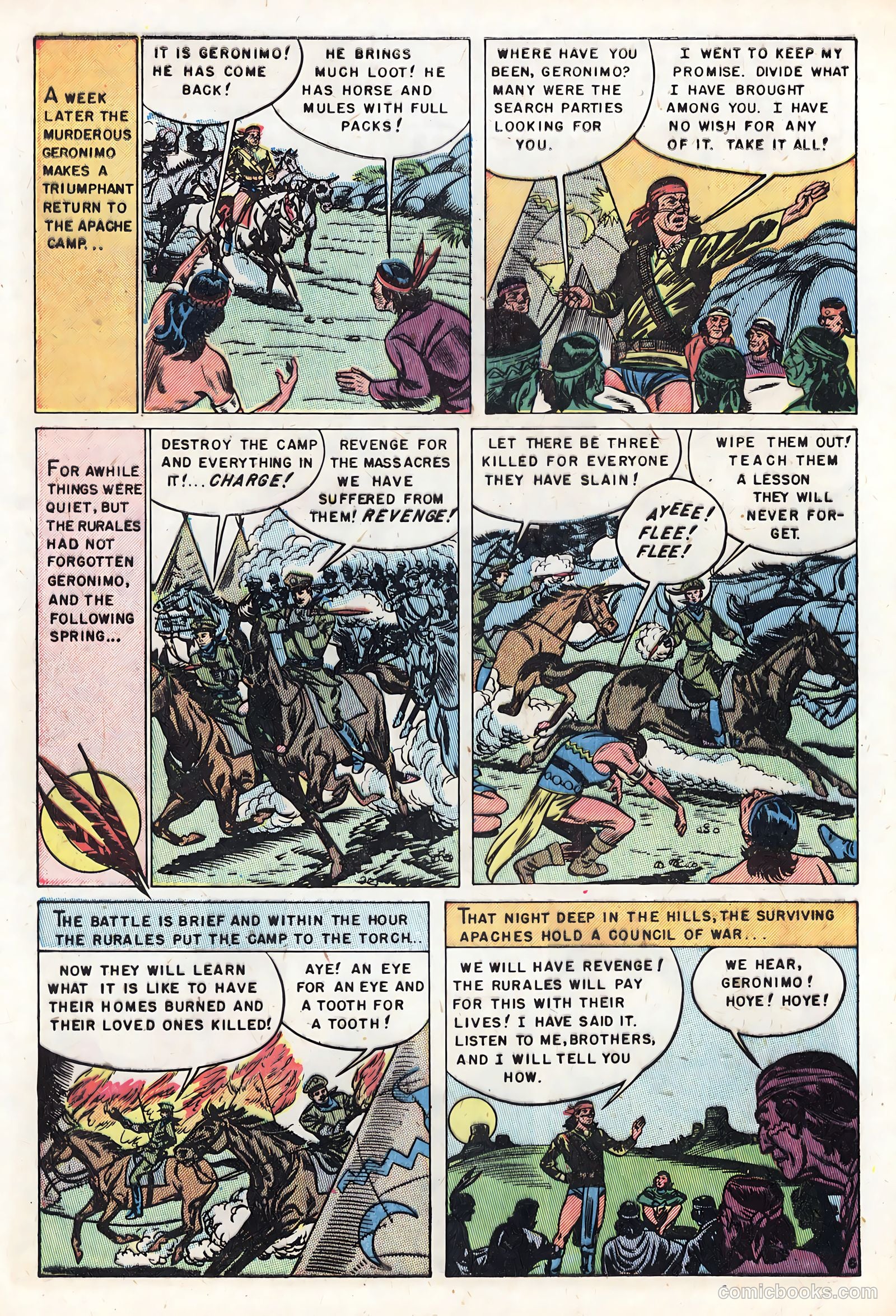 Geronimo #2 (1951) — page 8 of 37