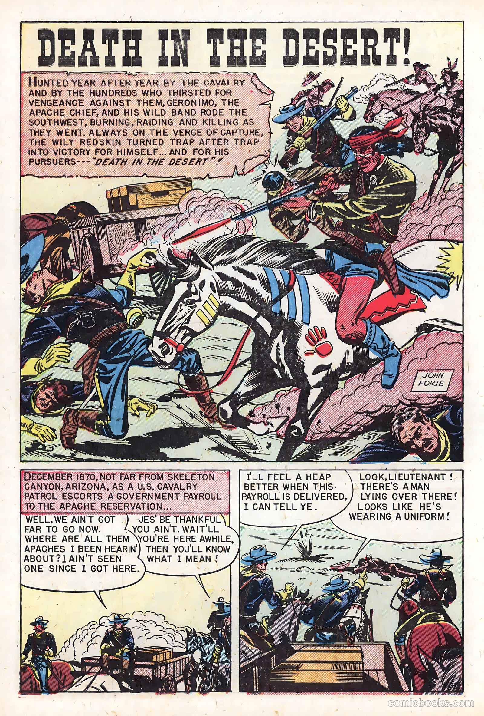 Geronimo #2 (1951) — page 10 of 37