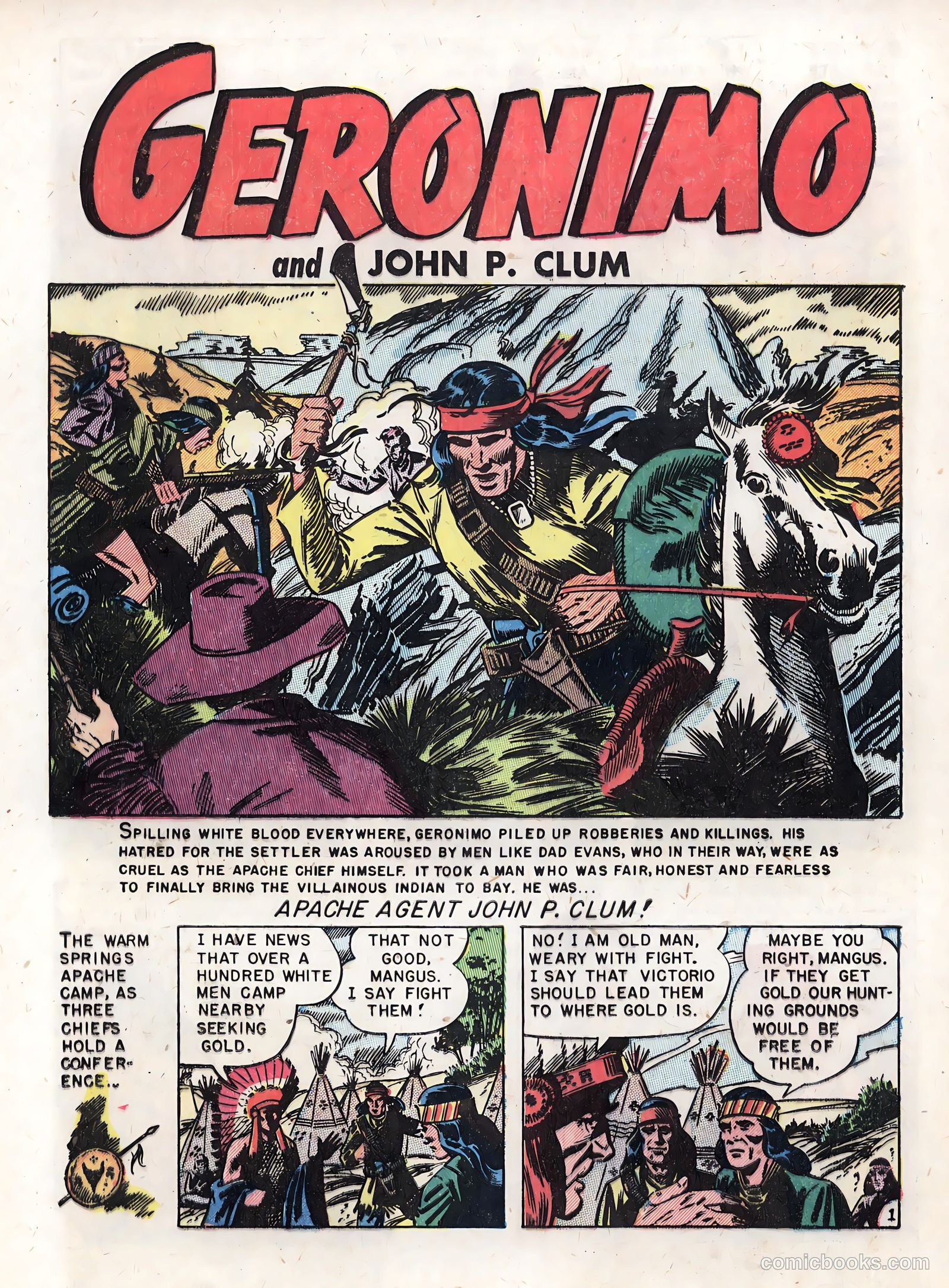 Geronimo #2 (1951) — page 17 of 37